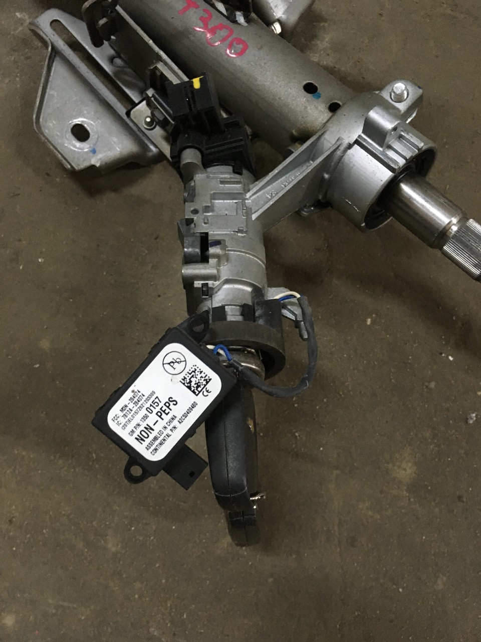 Замок зажигания с ключом Chevrolet Aveo T300