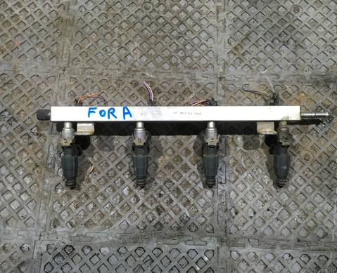 A111121010 Рейка топливная (рампа) с форсунками для Chery Fora / A5