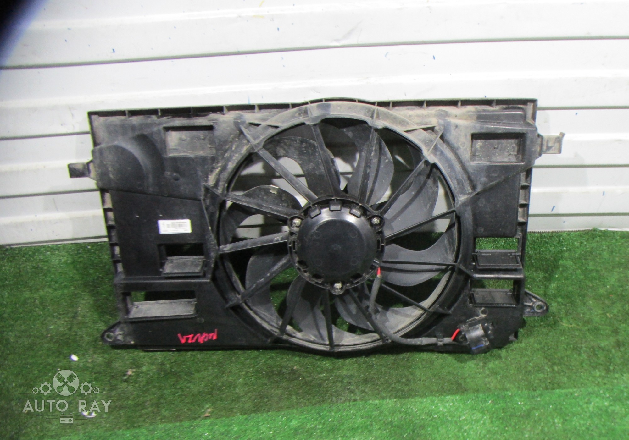 544939077 Вентилятор радиатора в сборе с диффузором для Chevrolet Monza II (с 2019)