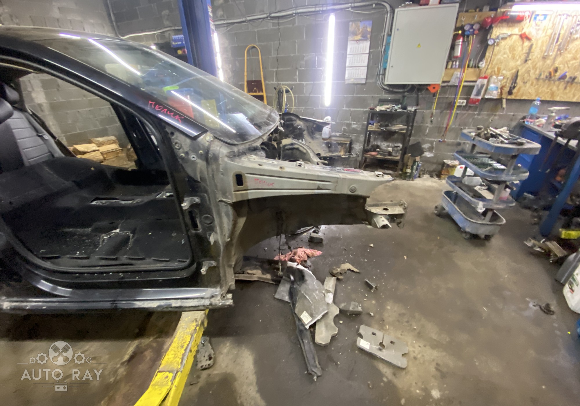 6R0803092C Лонжерон правый для Volkswagen Polo V (с 2009 по 2020)