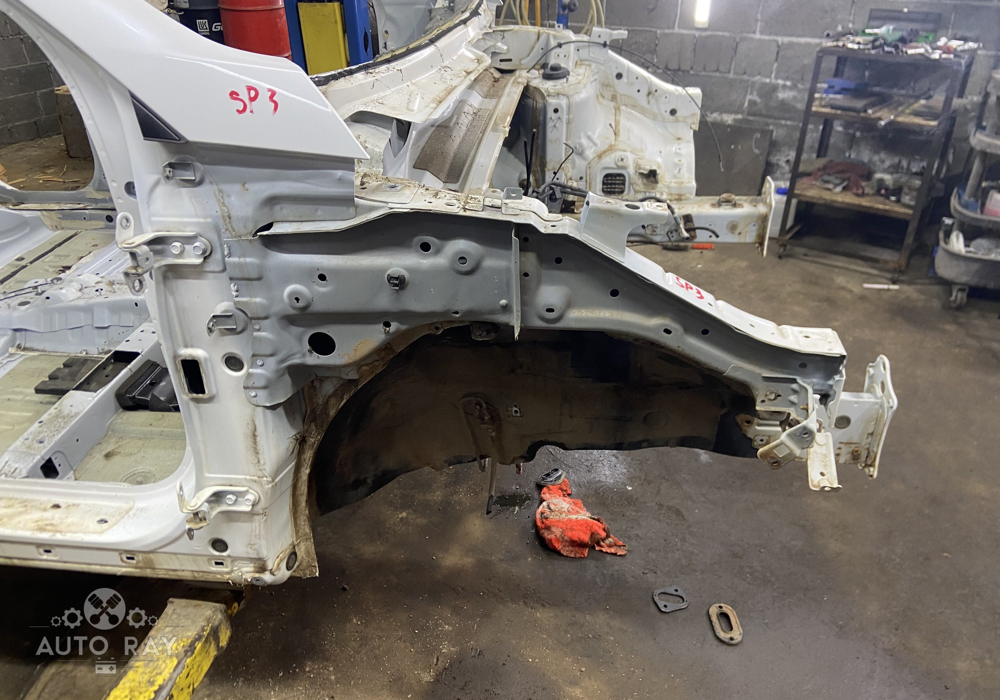 646023U000 Лонжерон правый для Kia Sportage III (с 2010 по 2016)