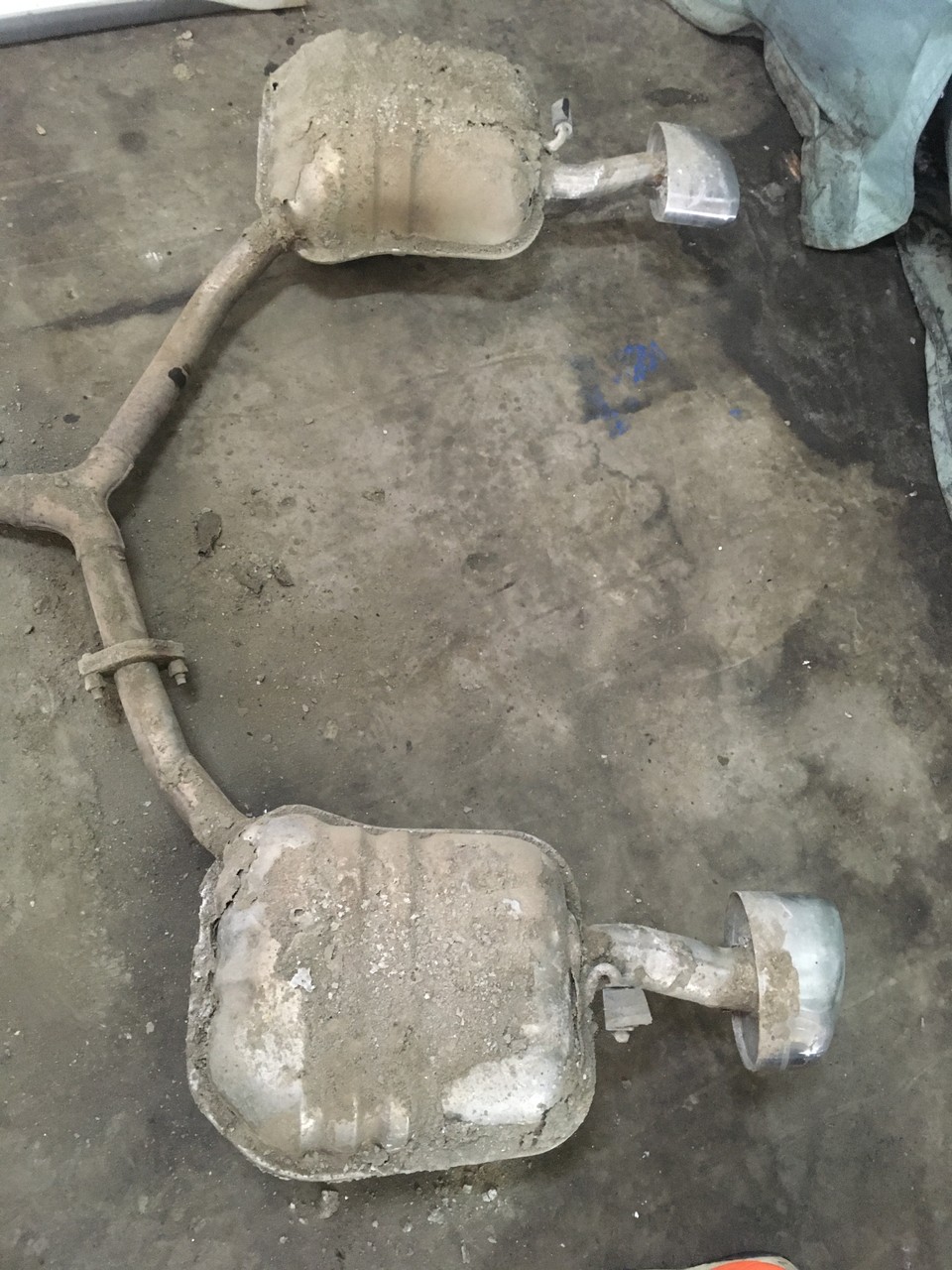 Глушитель Kia Optima IV