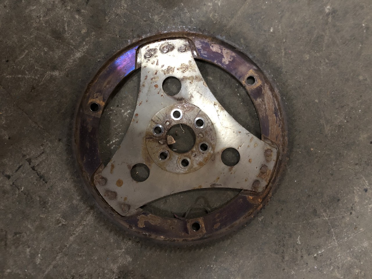 Маховик двигателя Opel Astra H