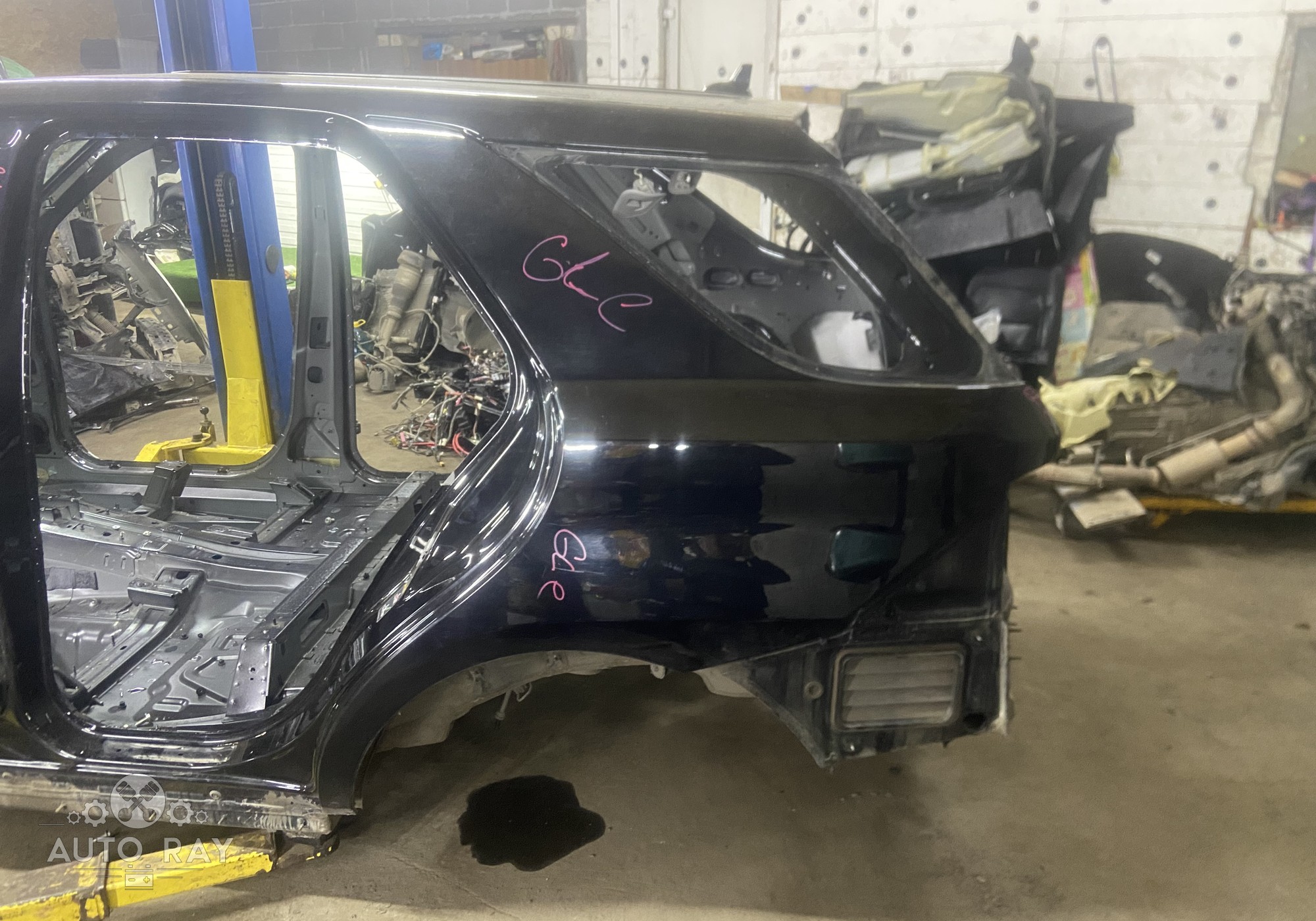 A1666301907 Крыло заднее левое для Mercedes-Benz GLE W166 (с 2015 по 2018)