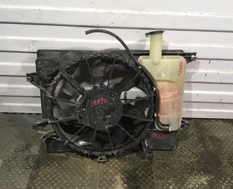 25380A6100 Вентилятор радиатора в сборе с диффузором для Kia Ceed II (с 2012 по 2018)