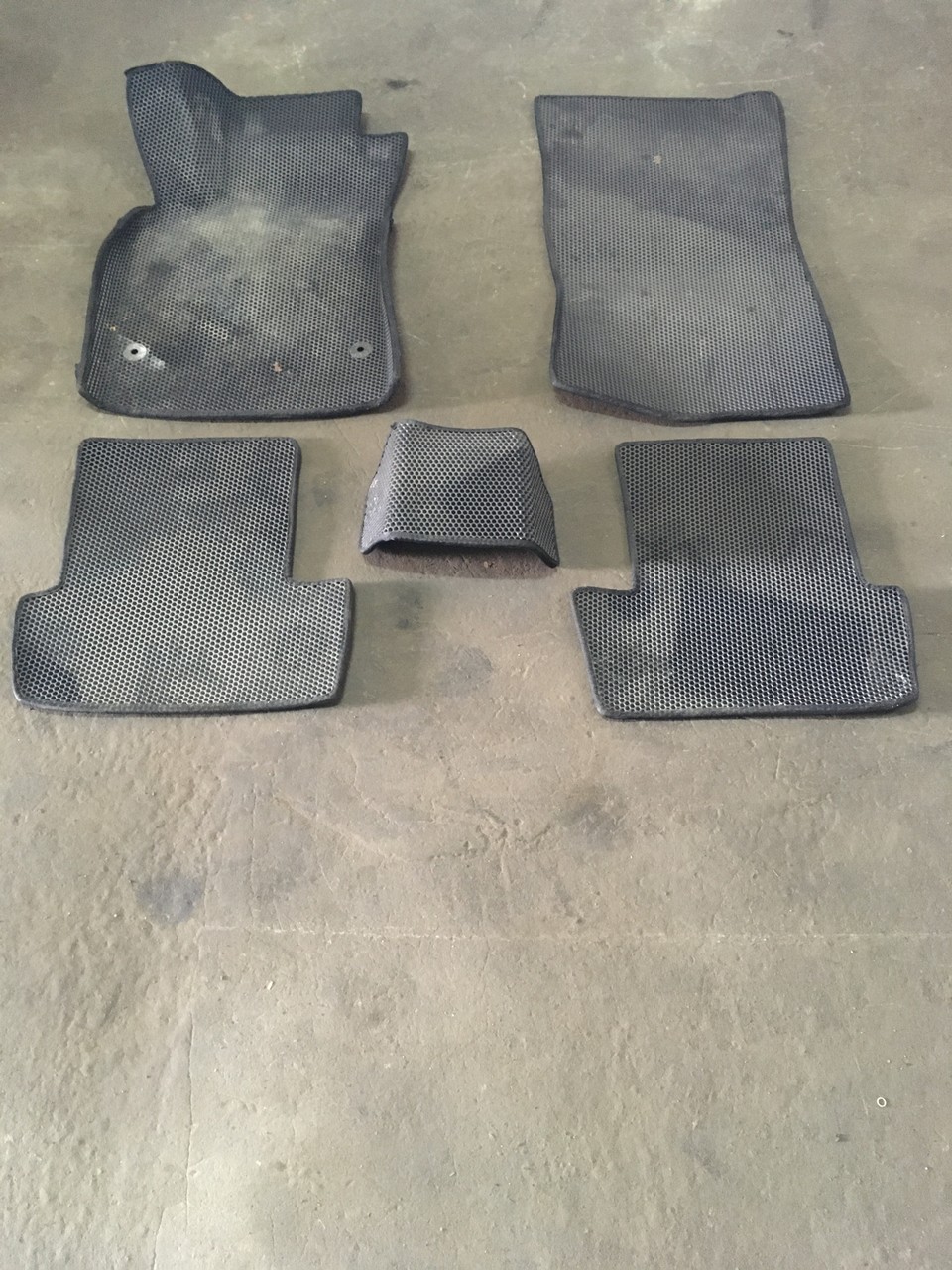 Коврики салона к-кт EVO Renault Megane III