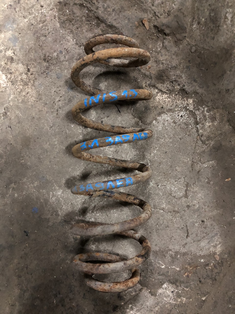 Пружина подвески задняя ! Chery IndiS / X1