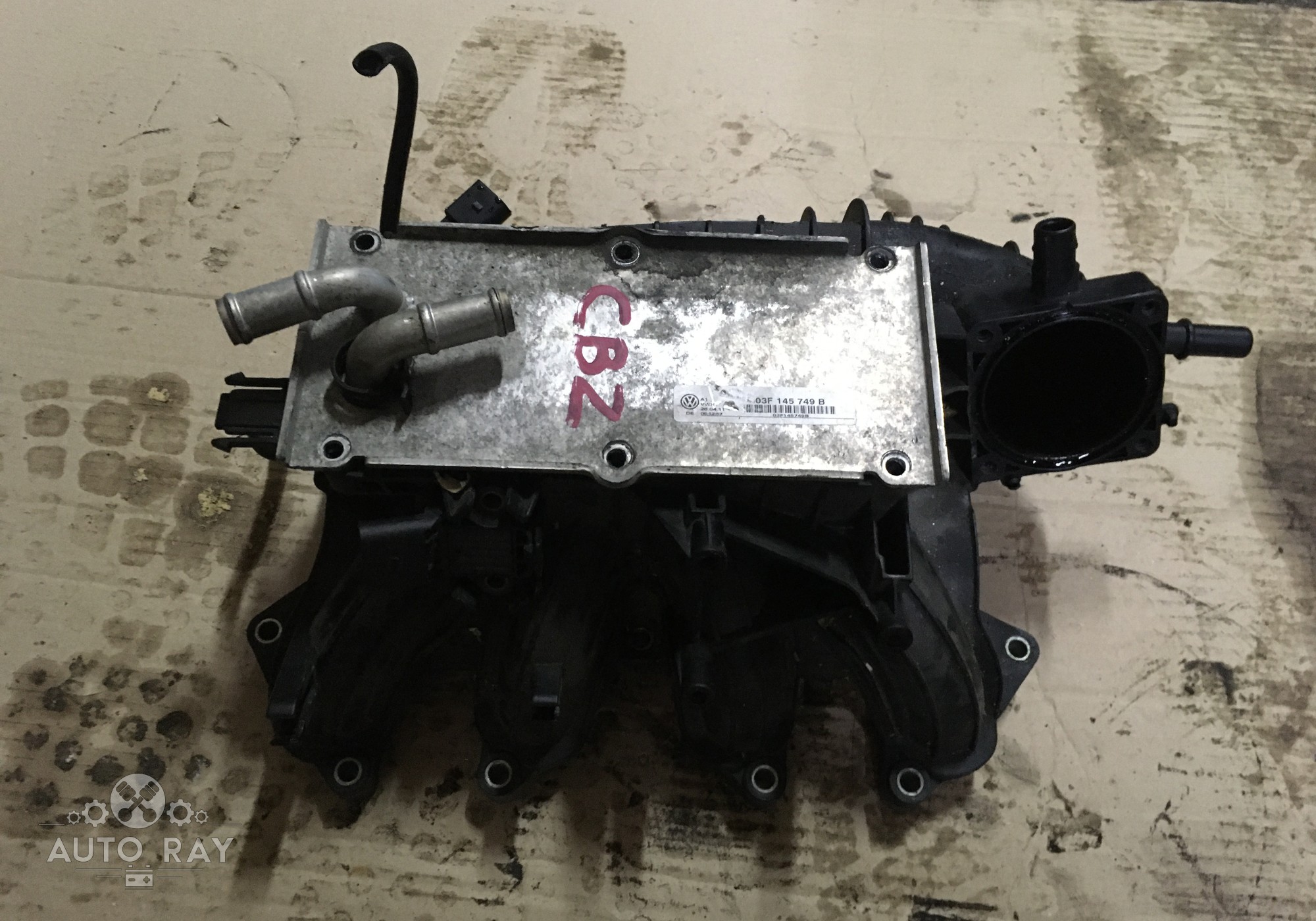 03F145749B Коллектор впускной CBZ для Seat Toledo