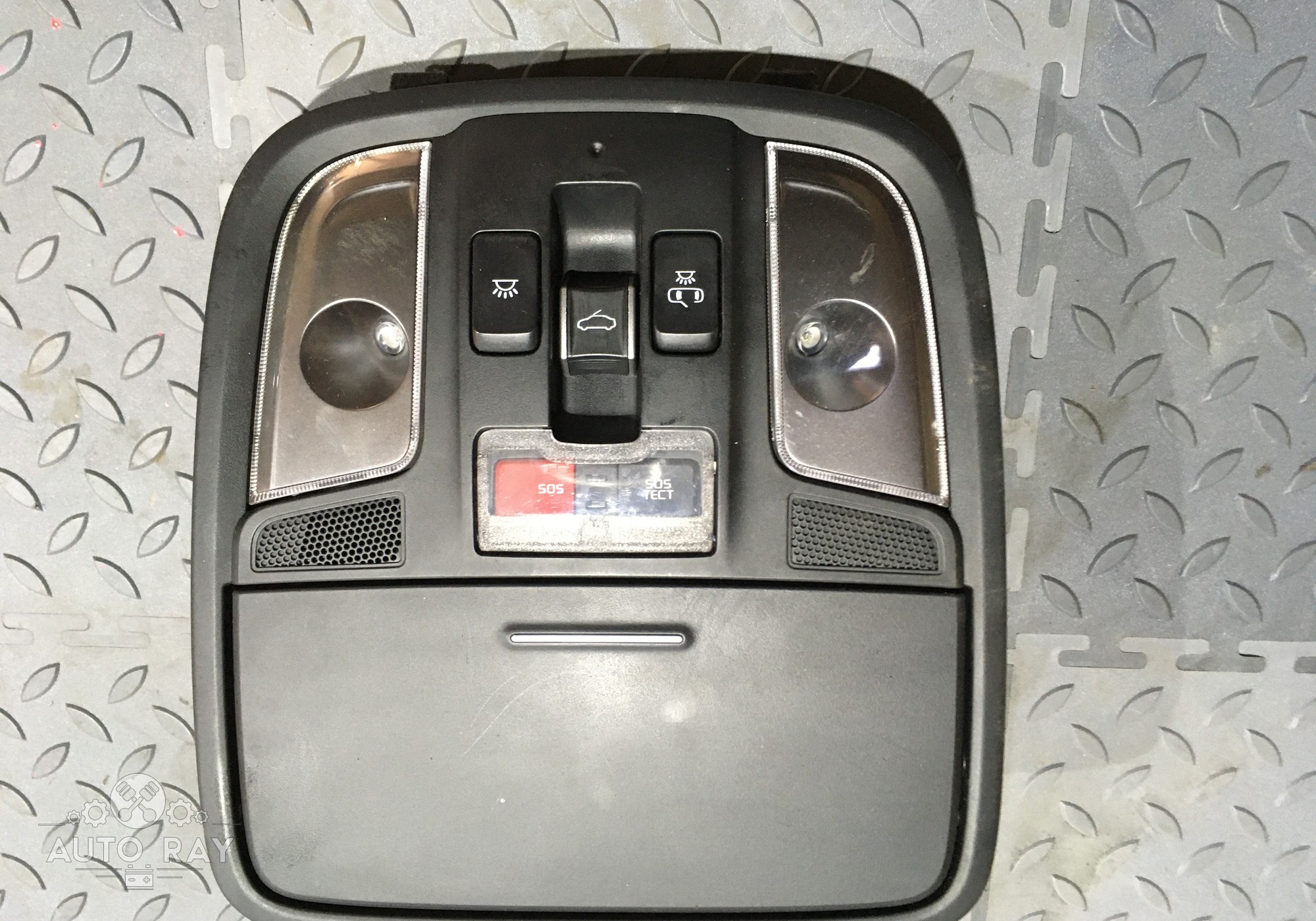 92810D4000WK Плафон внутреннего освещения очечник + кнопка люка для Kia Optima IV (с 2015)