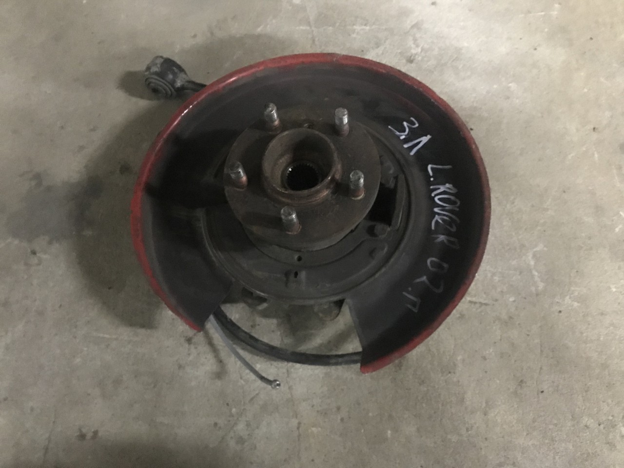 Кулак поворотный задний левый Land Rover Range Rover III