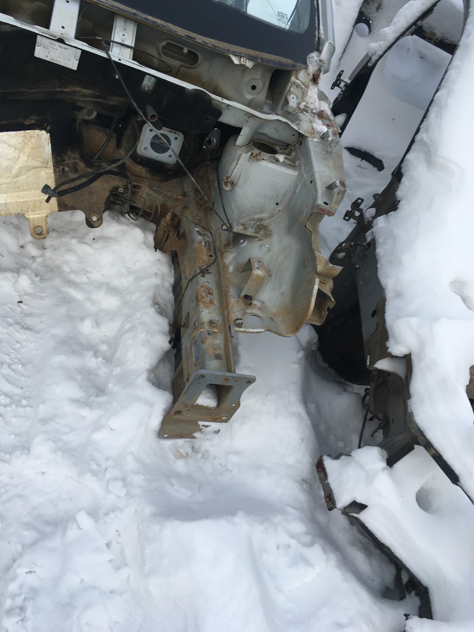 Лонжерон левый SsangYong Actyon I