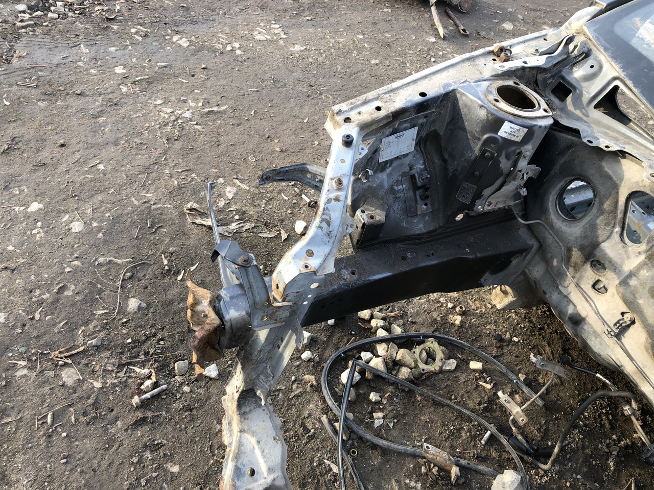 Лонжерон правый Geely MK