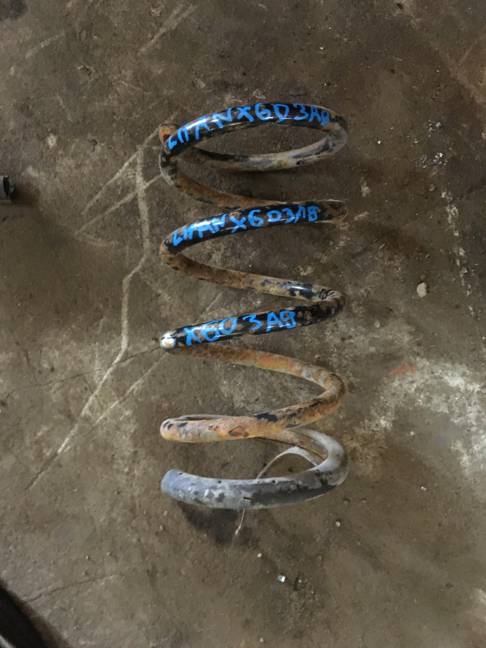 Пружина подвески задняя ! Lifan X60