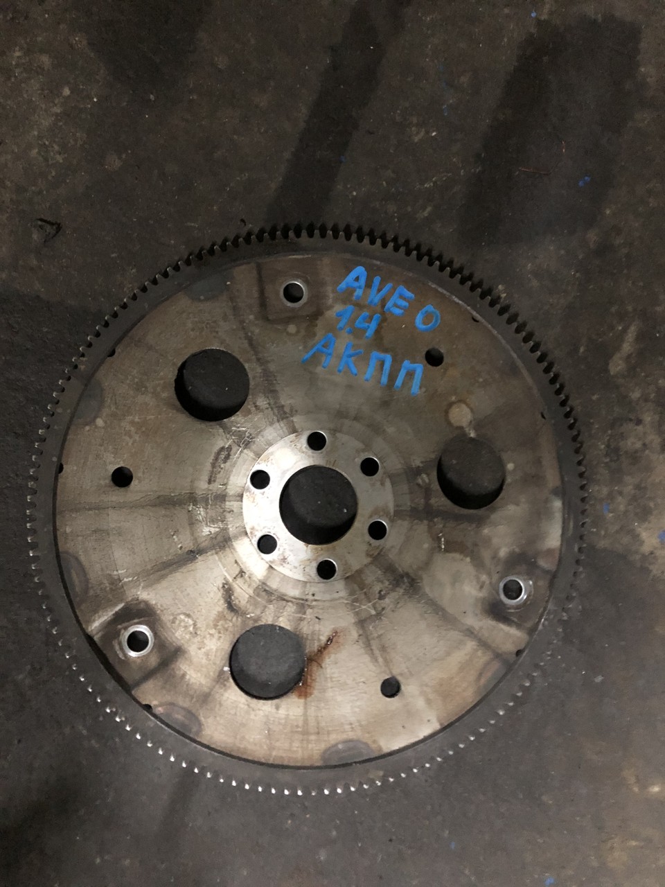 Маховик двигателя Chevrolet Aveo T200/T250