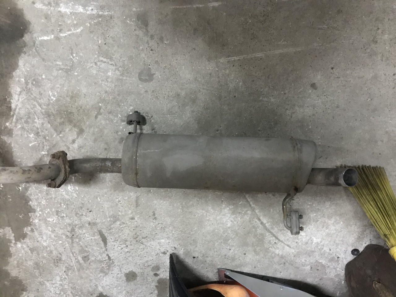 Глушитель Задняя часть (основной) !!! Kia Rio III