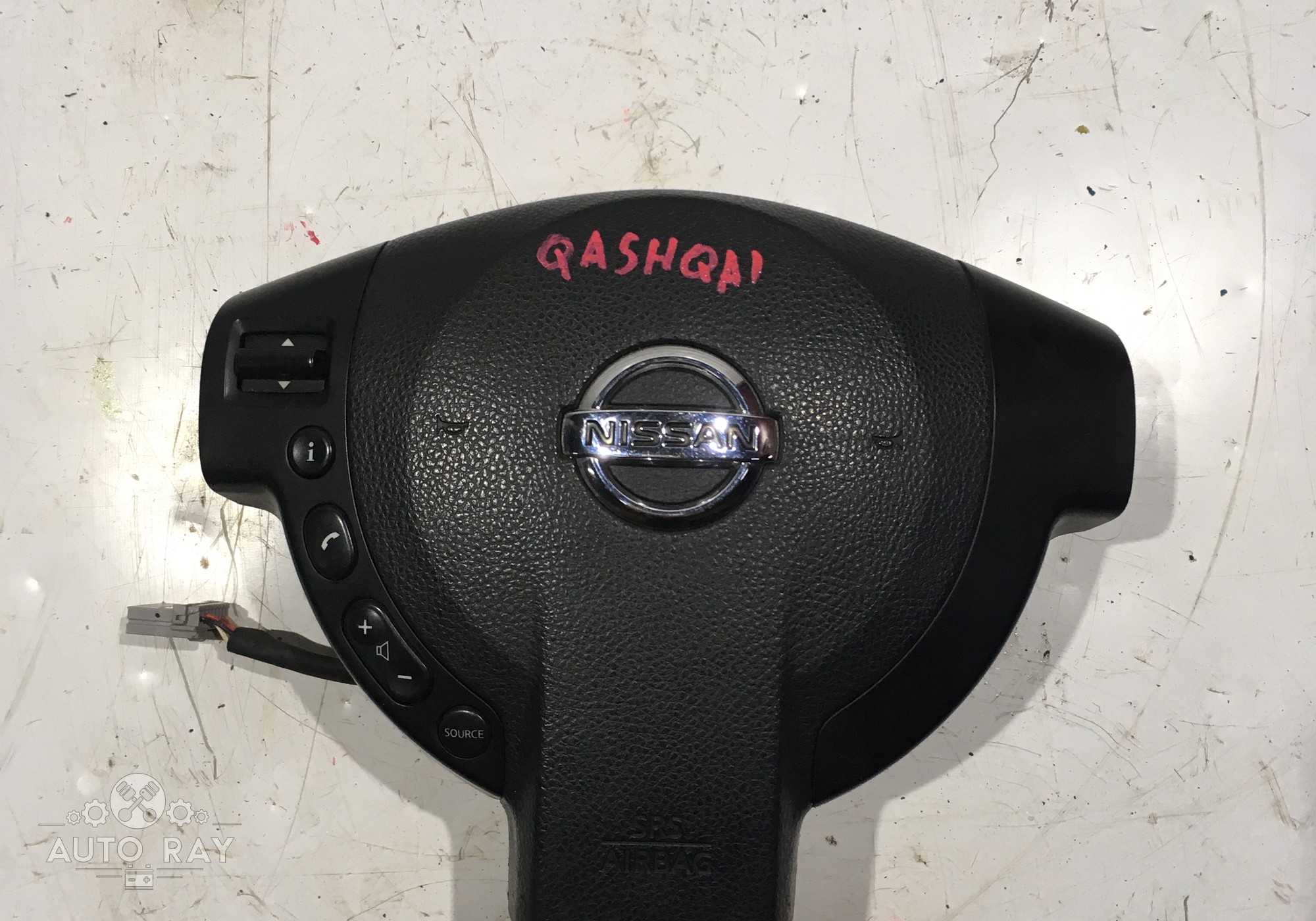 98510BR28E Подушка безопасности водителя в руль для Nissan Qashqai J10 (с 2006 по 2013)