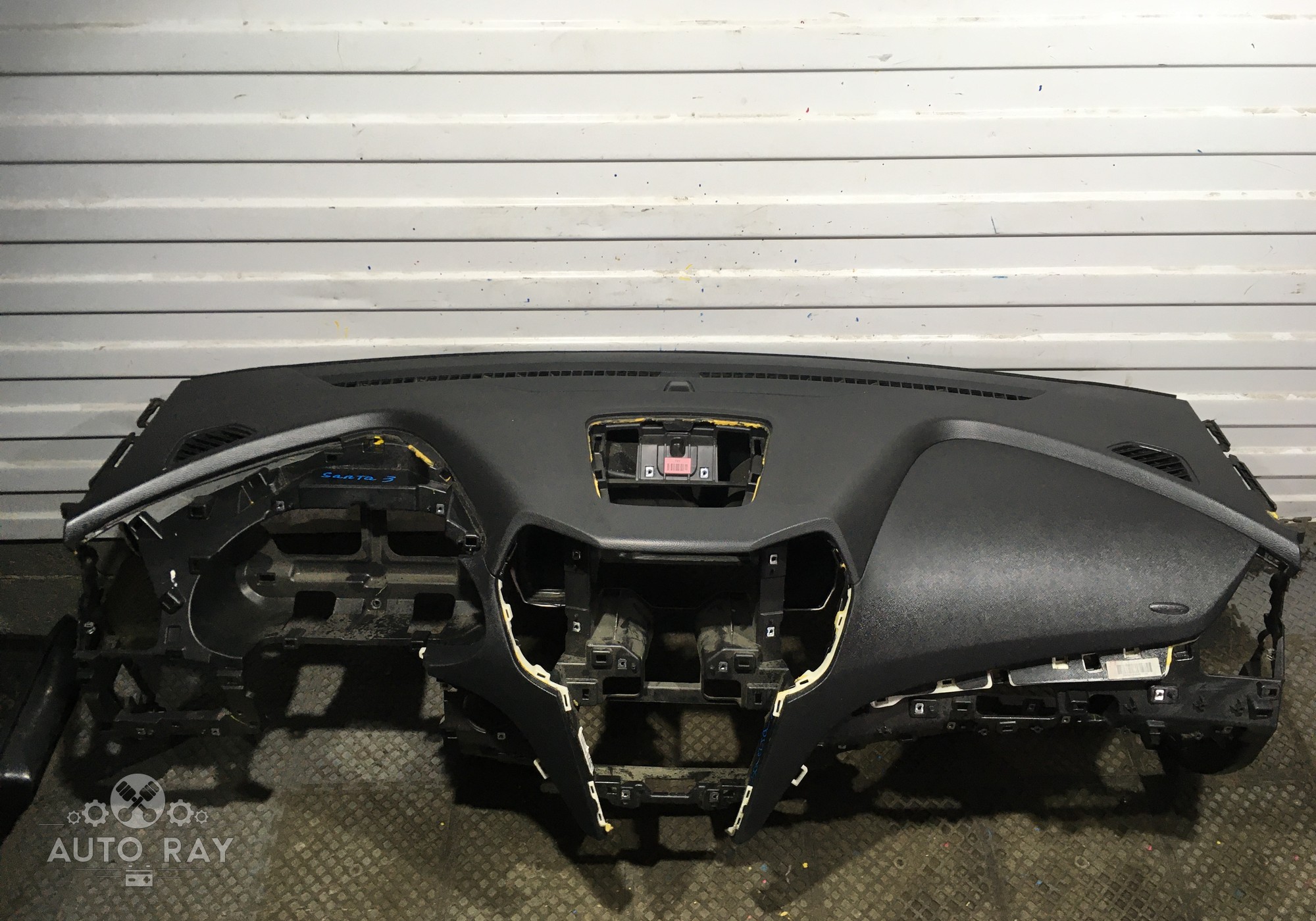 847102W000RYN Передняя панель салона / торпедо / с подушкой безопасности для Hyundai Santa Fe III (с 2012 по 2018)