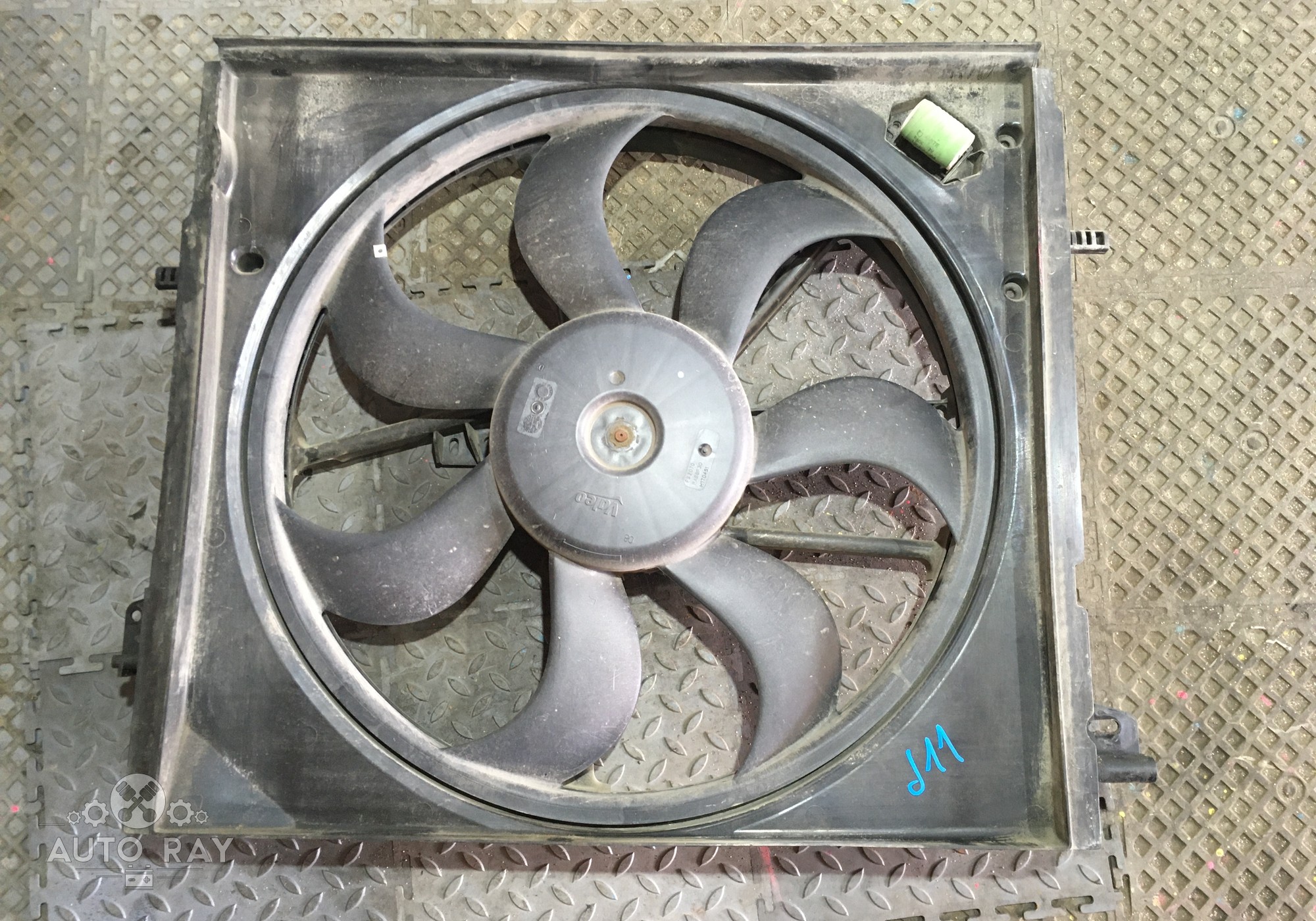 21481BM95A Вентилятор радиатора для Nissan Qashqai J11 (с 2013 по 2022)
