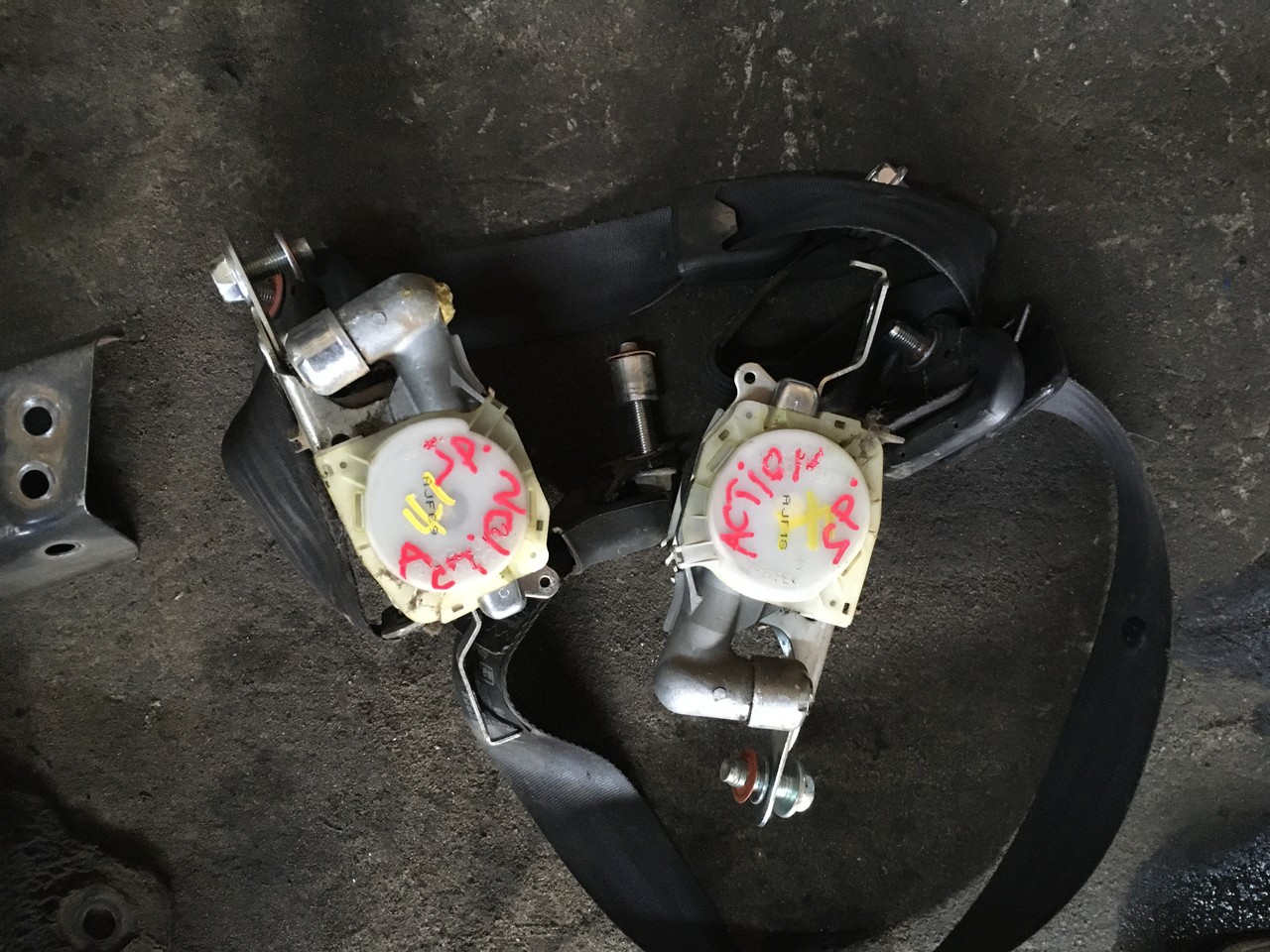 Ремень безопасности с пиропатроном SsangYong Actyon Sports I