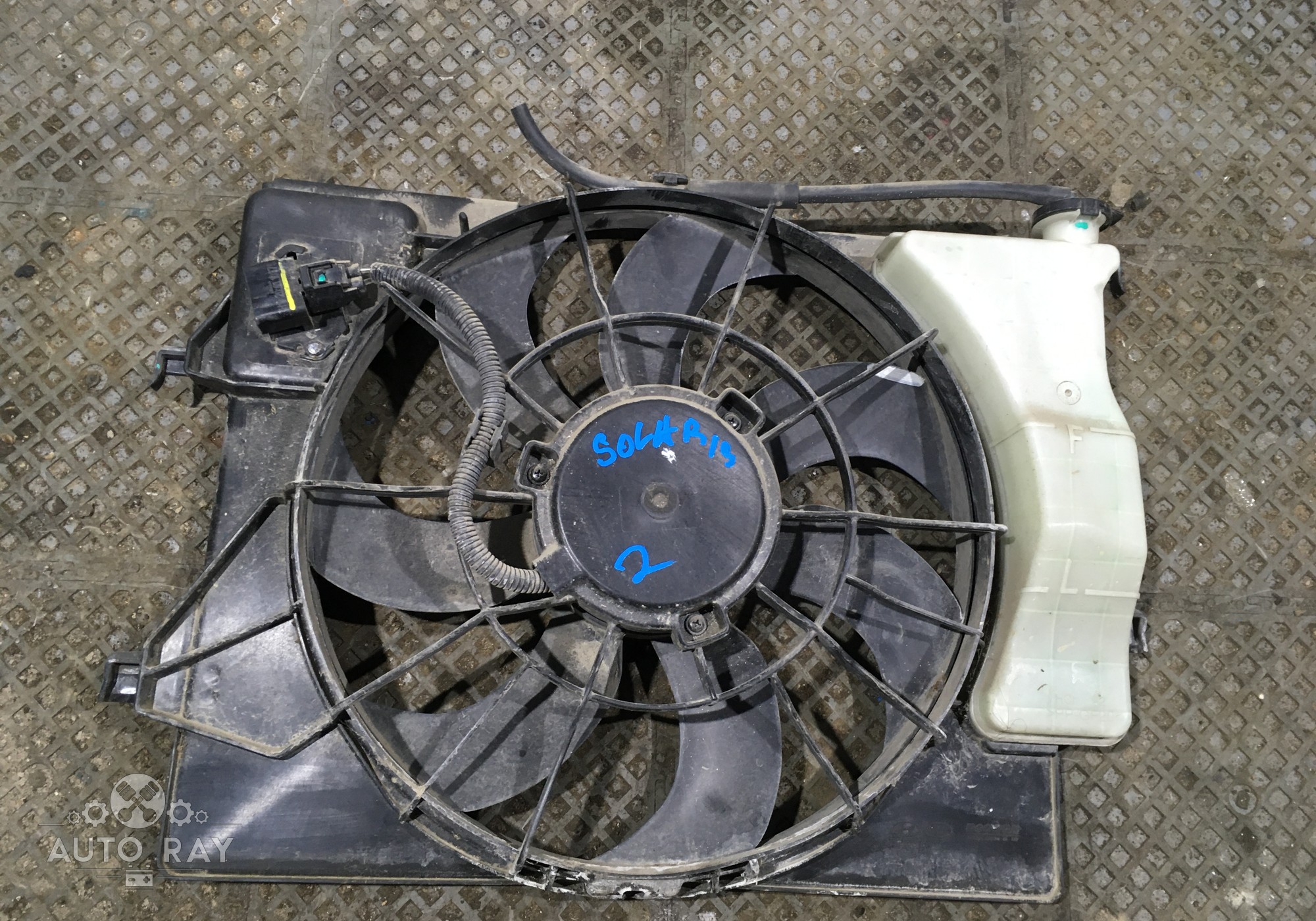 25380H8000 Вентилятор радиатора для Hyundai Solaris II (с 2017)