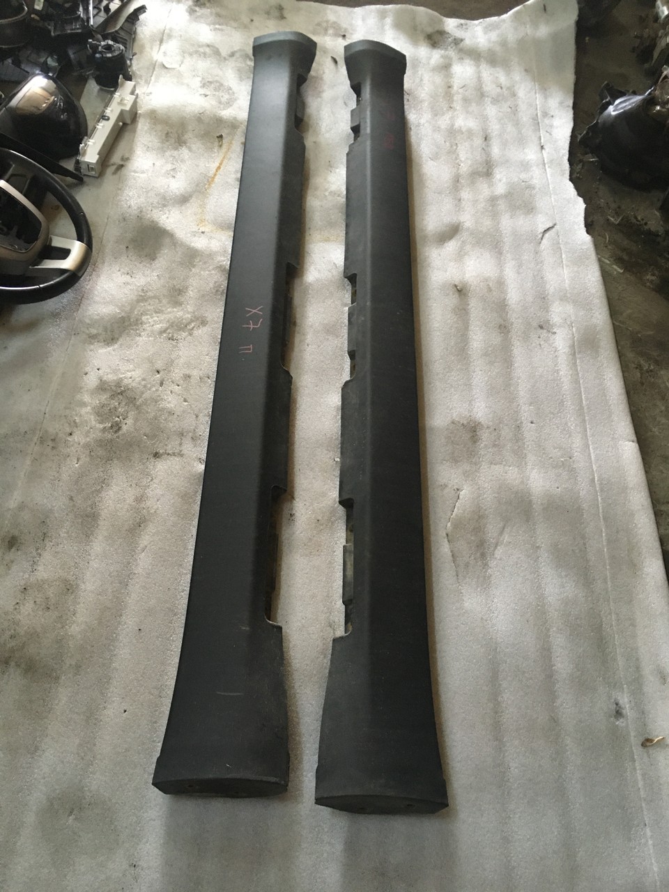 Накладка на порог НАРУЖНАЯ левая Geely Emgrand X7