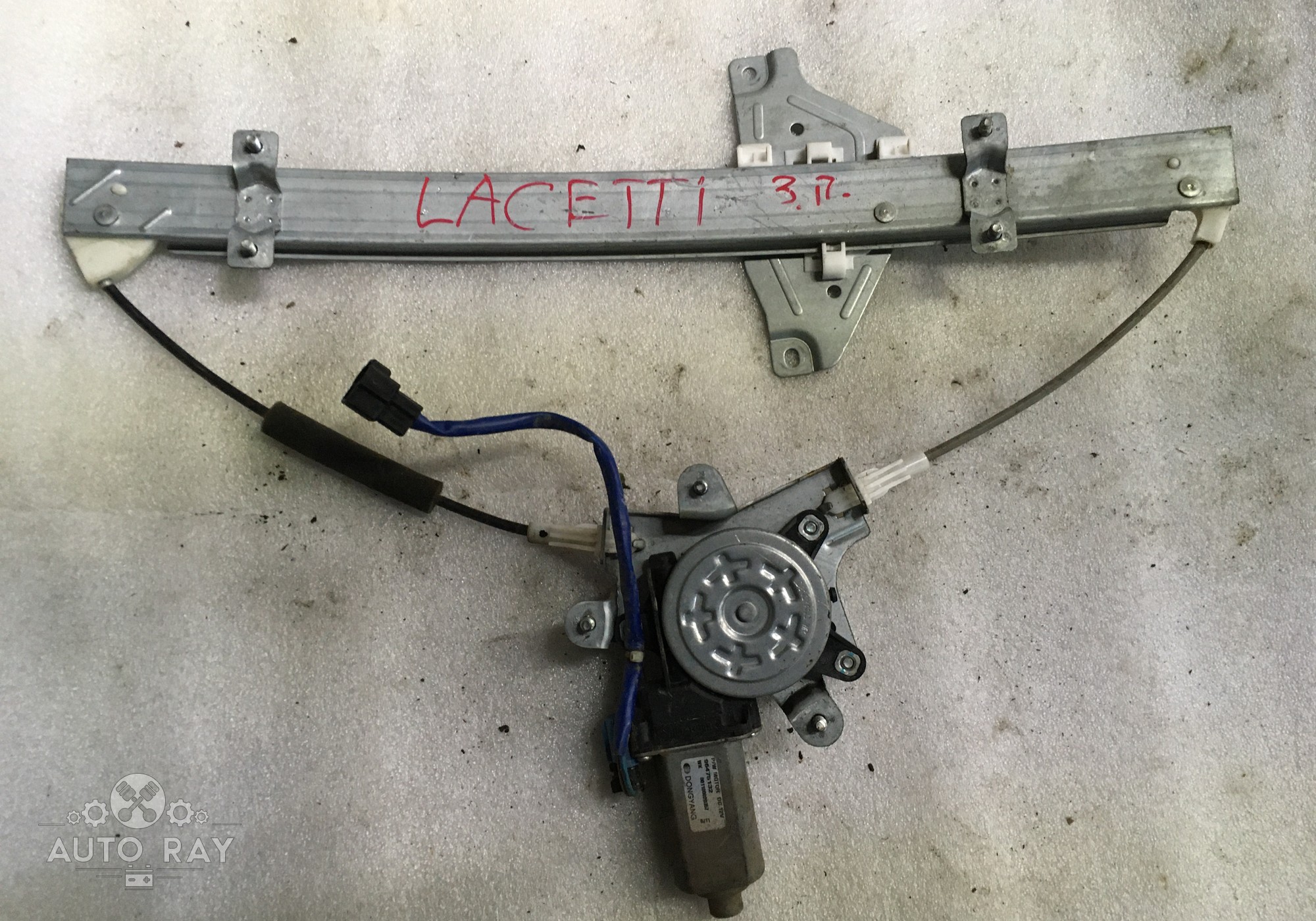 96475132 Стеклоподъемник электрический задний правый для Chevrolet Lacetti