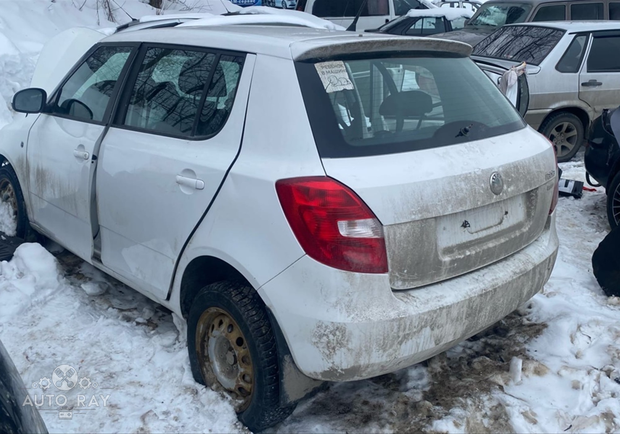 Skoda Fabia II 2013 г. в разборе