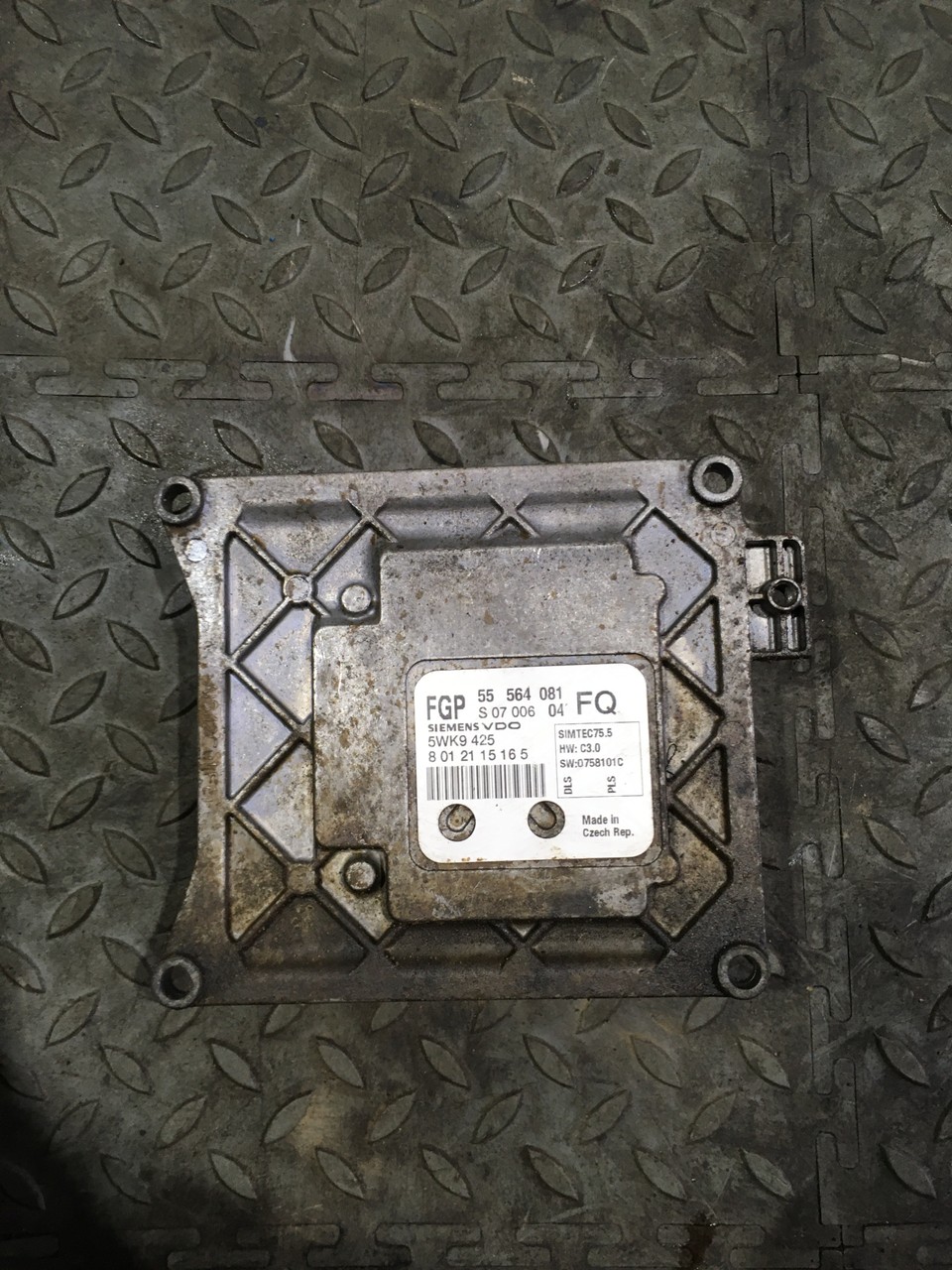 Блок управления двигателем Opel Astra H