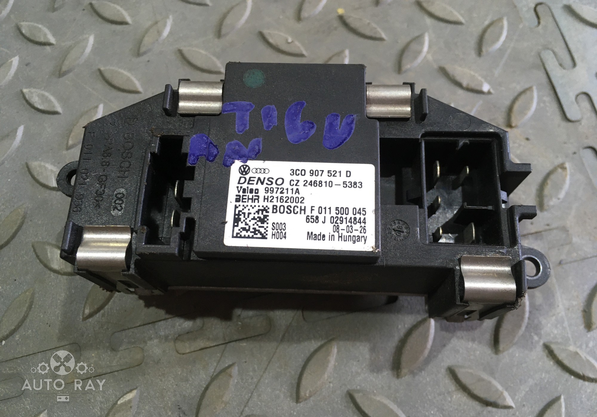 3C0907521D Резистор отопителя для Volkswagen Vento