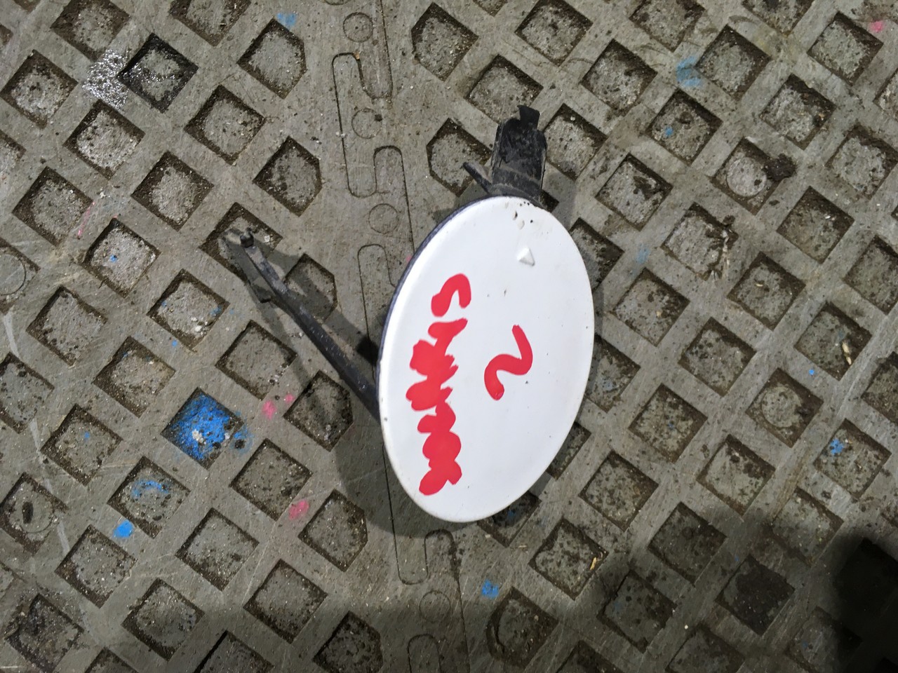 Заглушка бампера / Буксировочного крюка Hyundai Solaris II