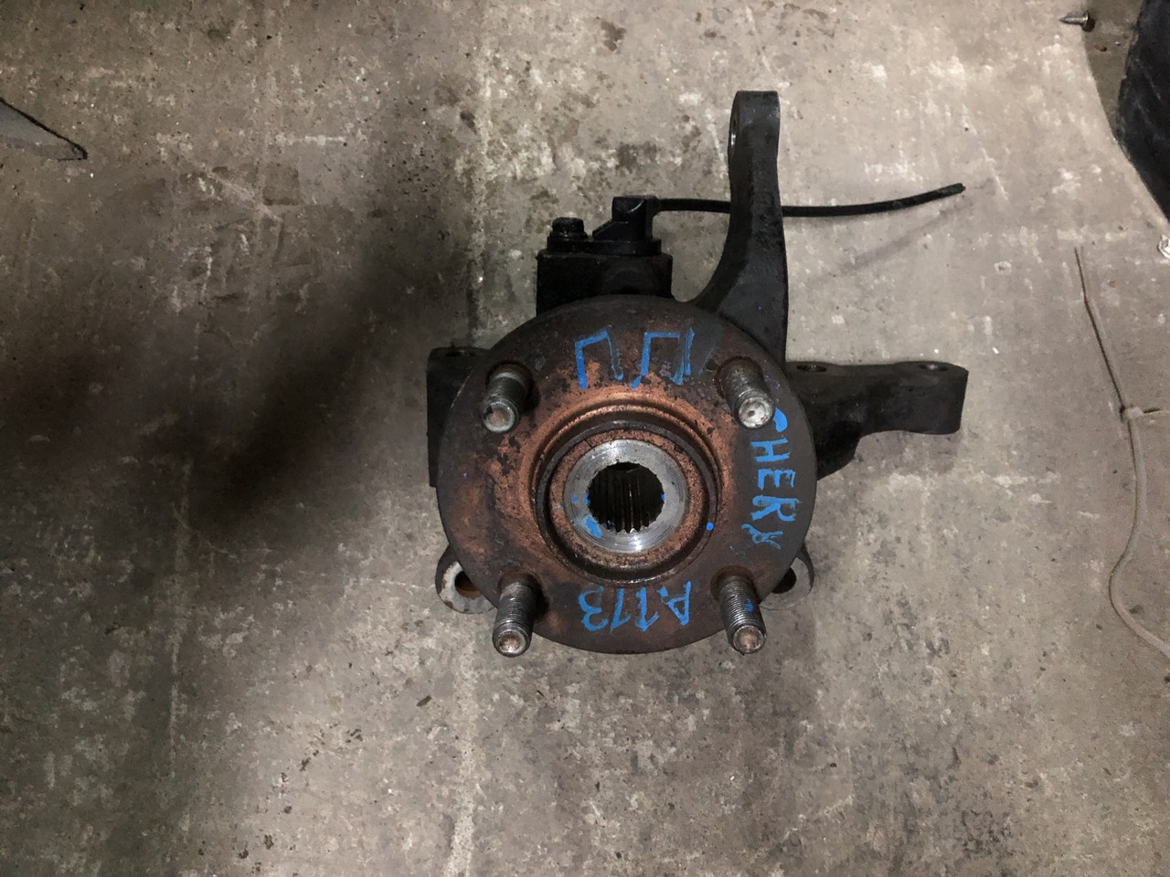 Кулак поворотный правый Chery QQ6