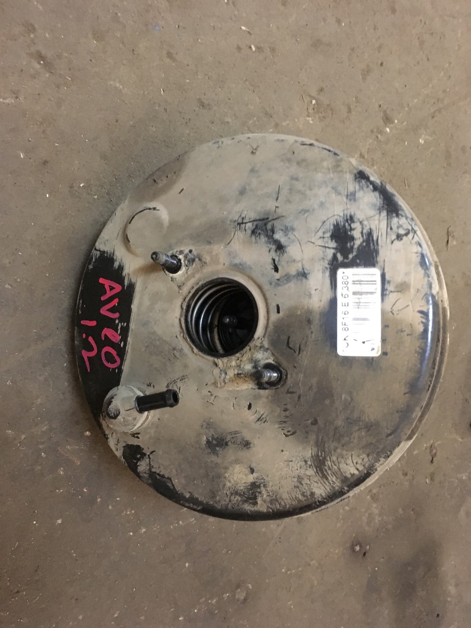 Усилитель тормозов вакуумный Chevrolet Aveo T200/T250