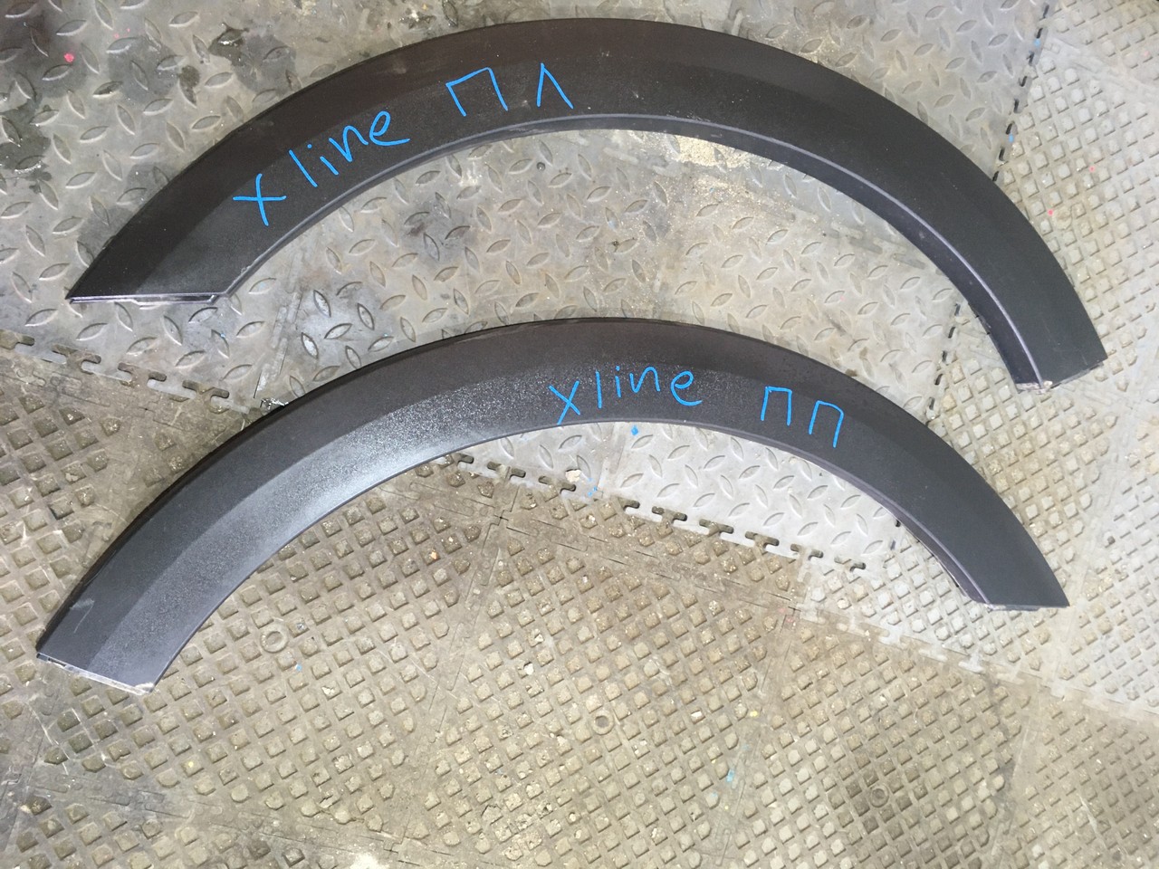 Молдинг крыла передний правый Kia Rio X-Line