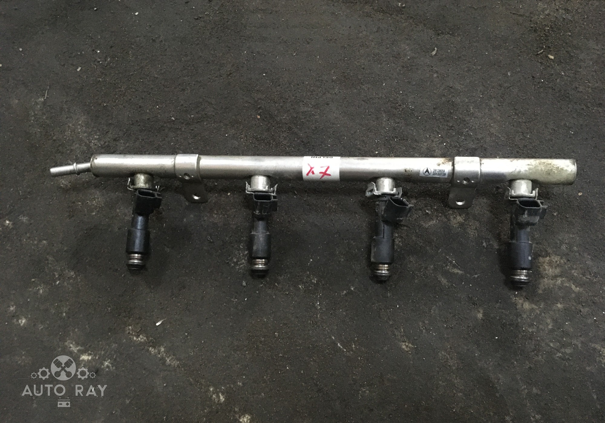 01650452 Рейка топливная (рампа) с форсунками для Geely Emgrand X7 (с 2011)
