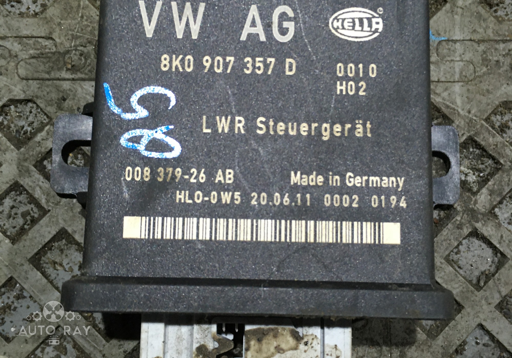 8K0907357D блок корректировки фар для Audi Q5 8R (с 2008 по 2017)