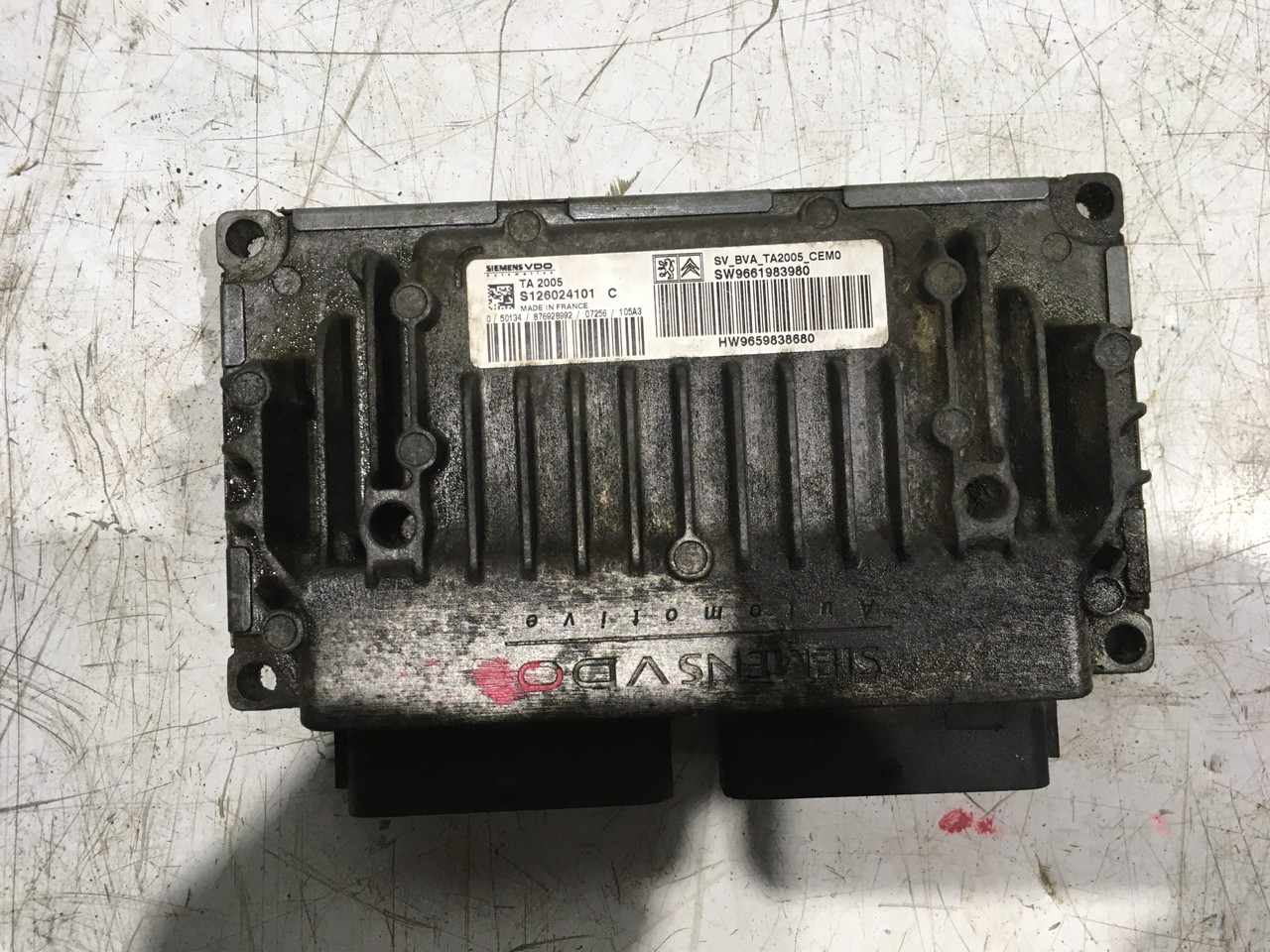 Блок управления АКПП Peugeot 307