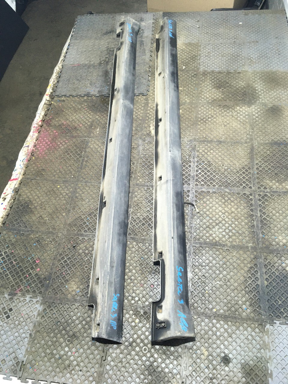 Накладка на порог наружная левая / правая Hyundai Santa Fe III