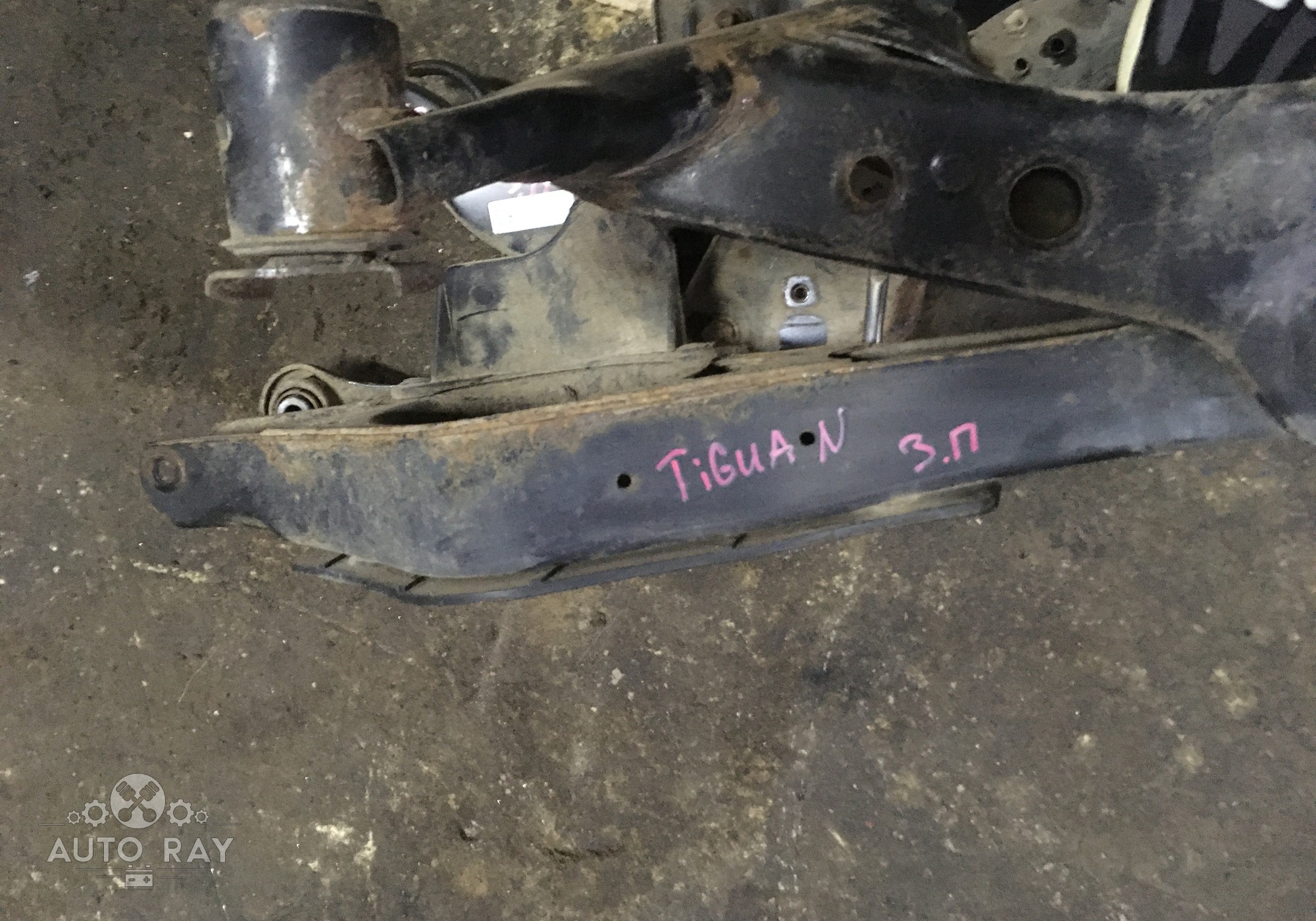 1K0505311AB Рычаг подвески задний (под пружину) для Volkswagen Golf VII (с 2013 по 2020)