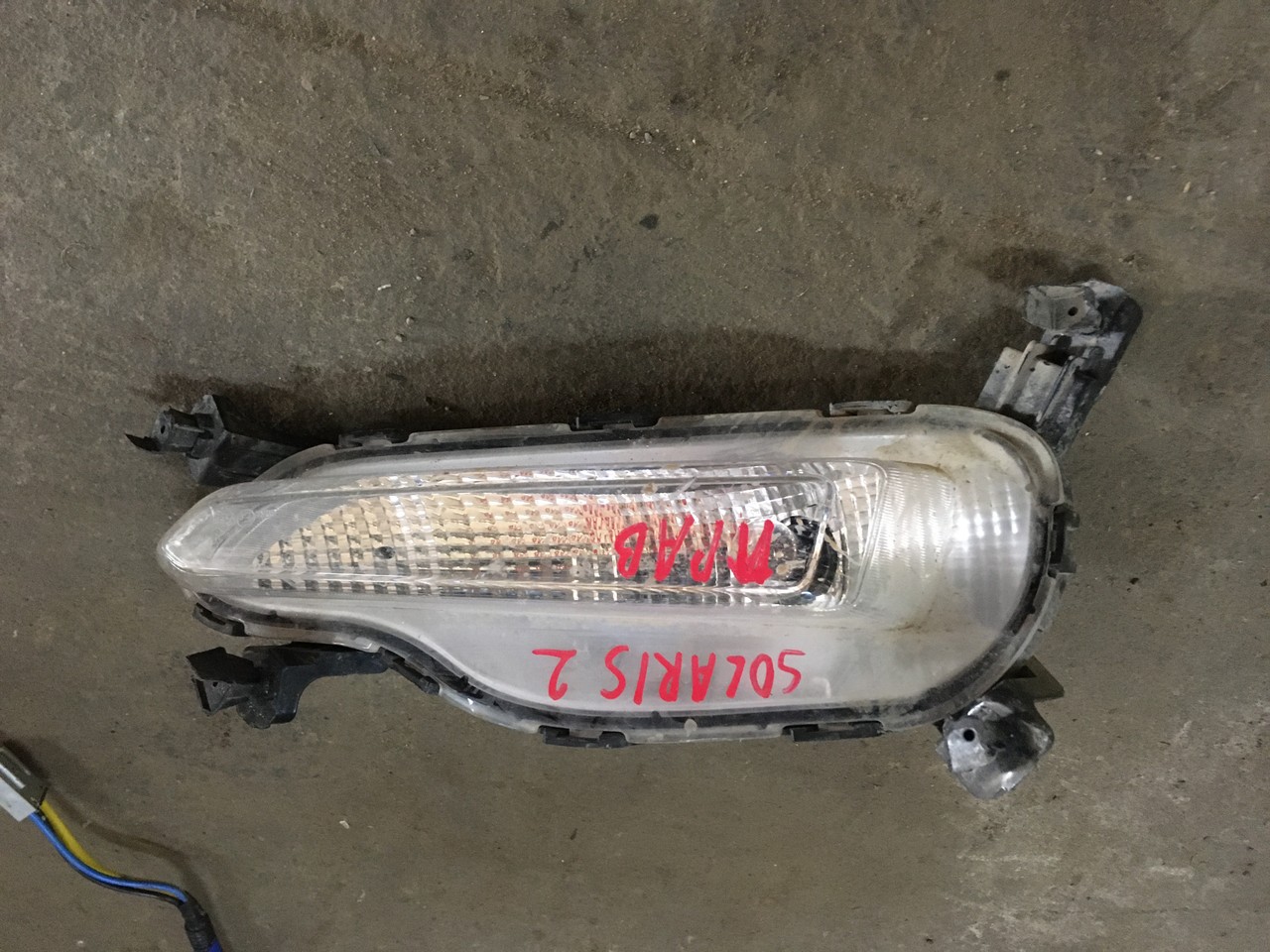 Фара противотуманная правая Hyundai Solaris II