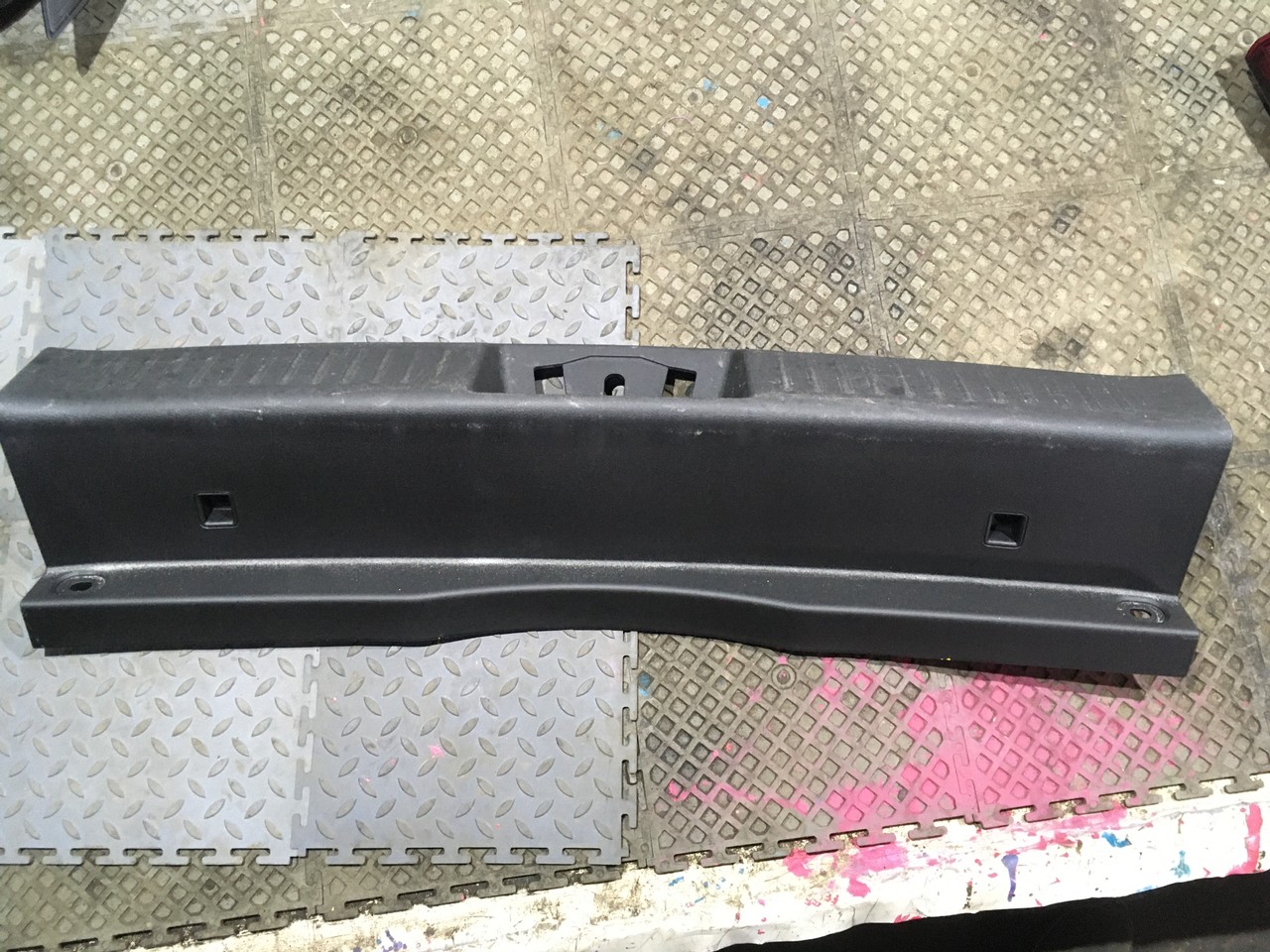 Обшивка багажника на заднюю панель Chery Tiggo 7 Pro Max