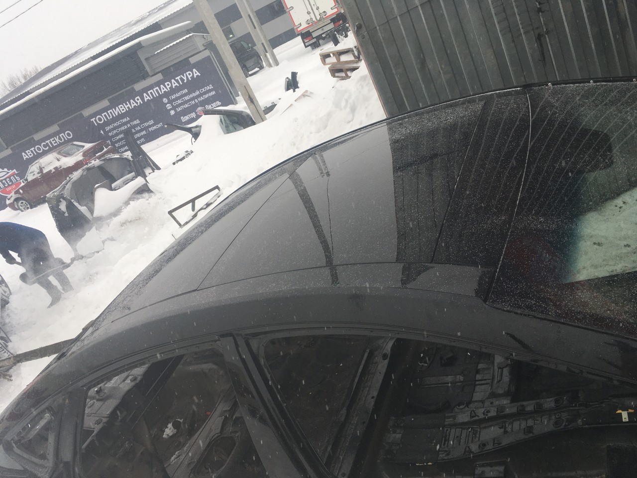 Крыша ПАНОРАМА в сборе + потолок Hyundai i40