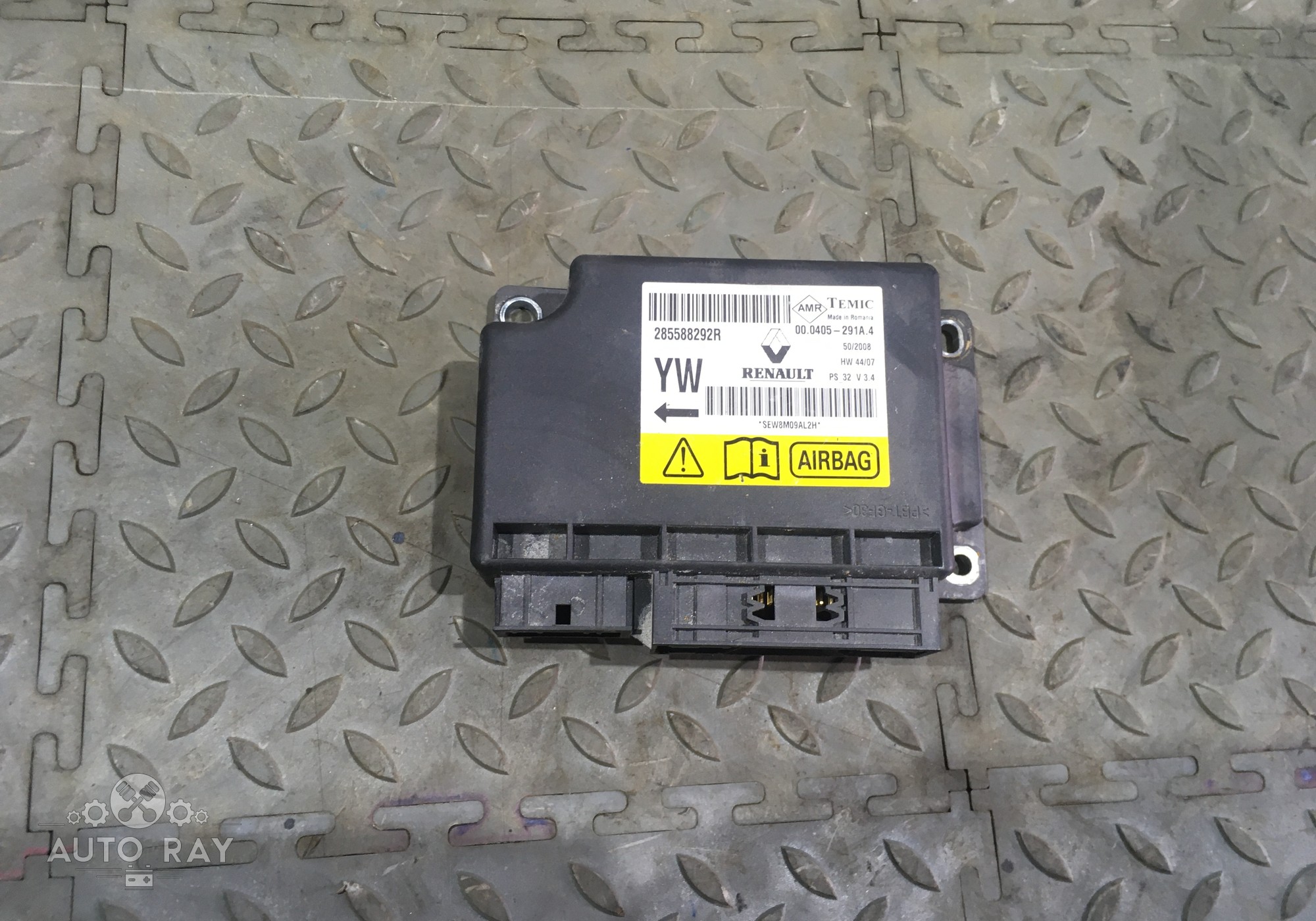 285588292R Блок управления AIRBAG для Renault Megane III (с 2008 по 2016)
