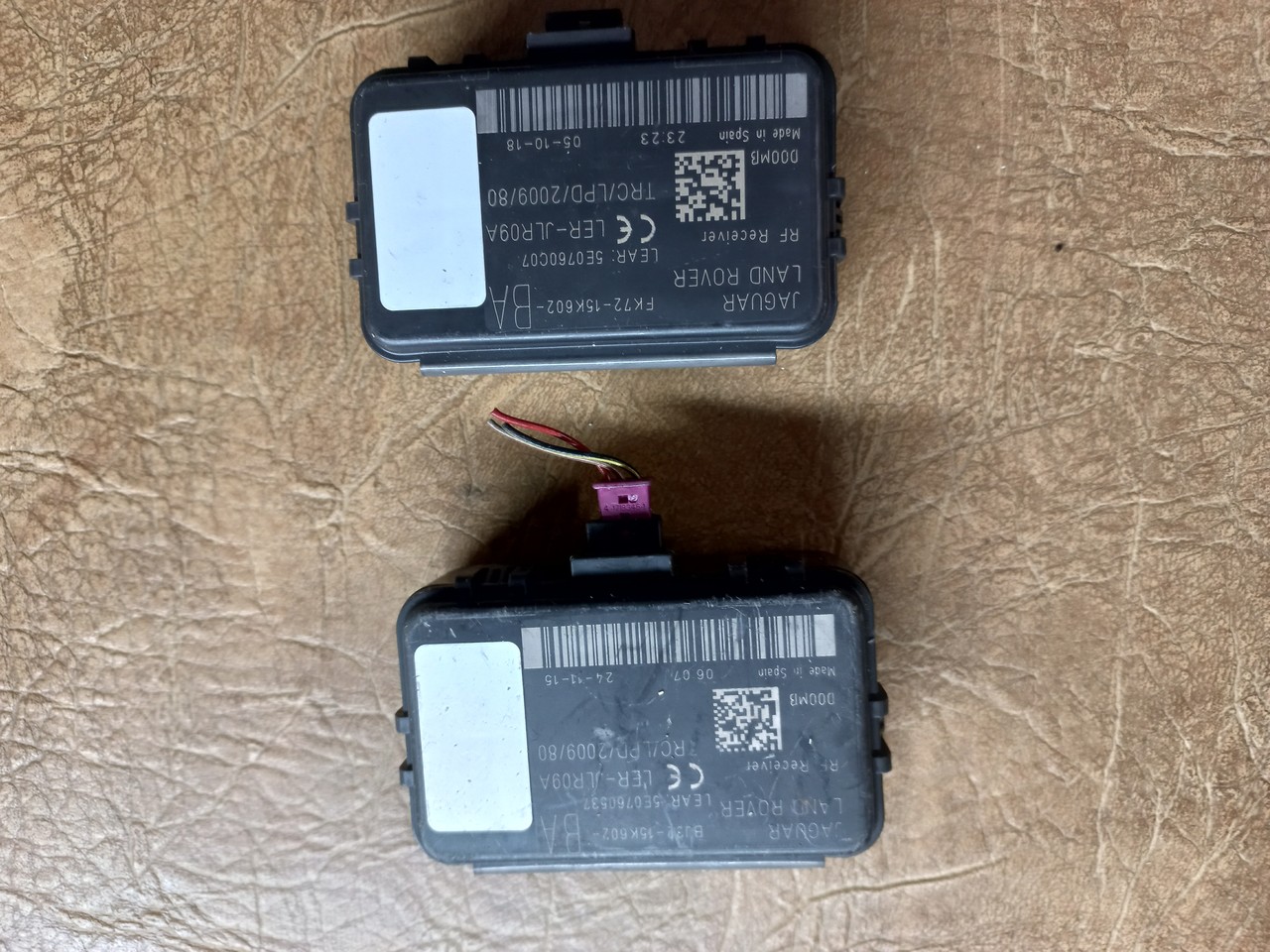 Блок управления центральным замком / Приемник дистанционного радиоуправления Land Rover Range Rover Evoque