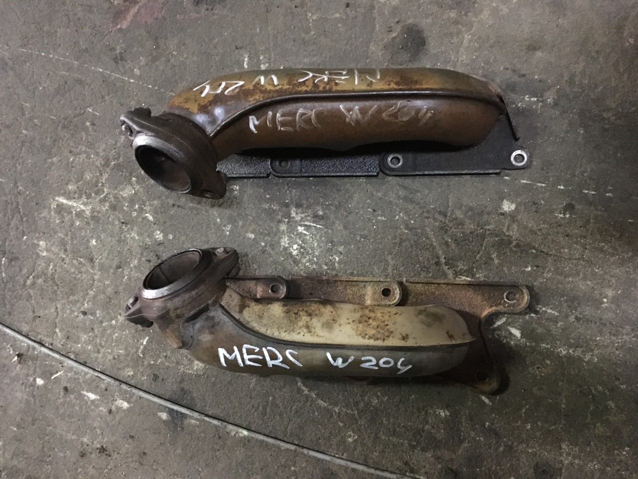 Коллектор выпускной Mercedes-Benz C-class W204