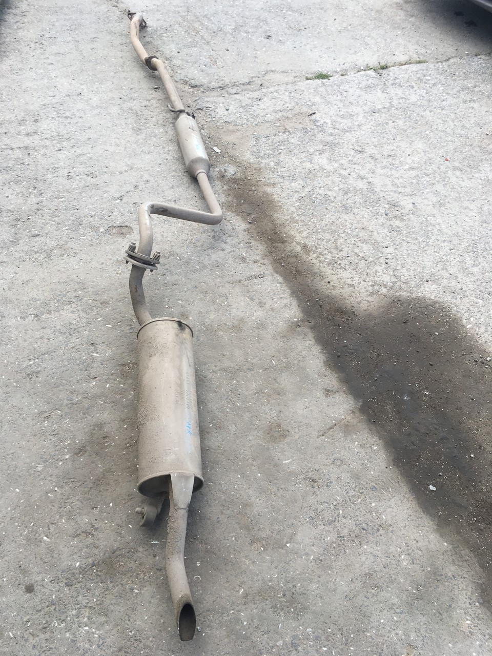 Глушитель Geely MK