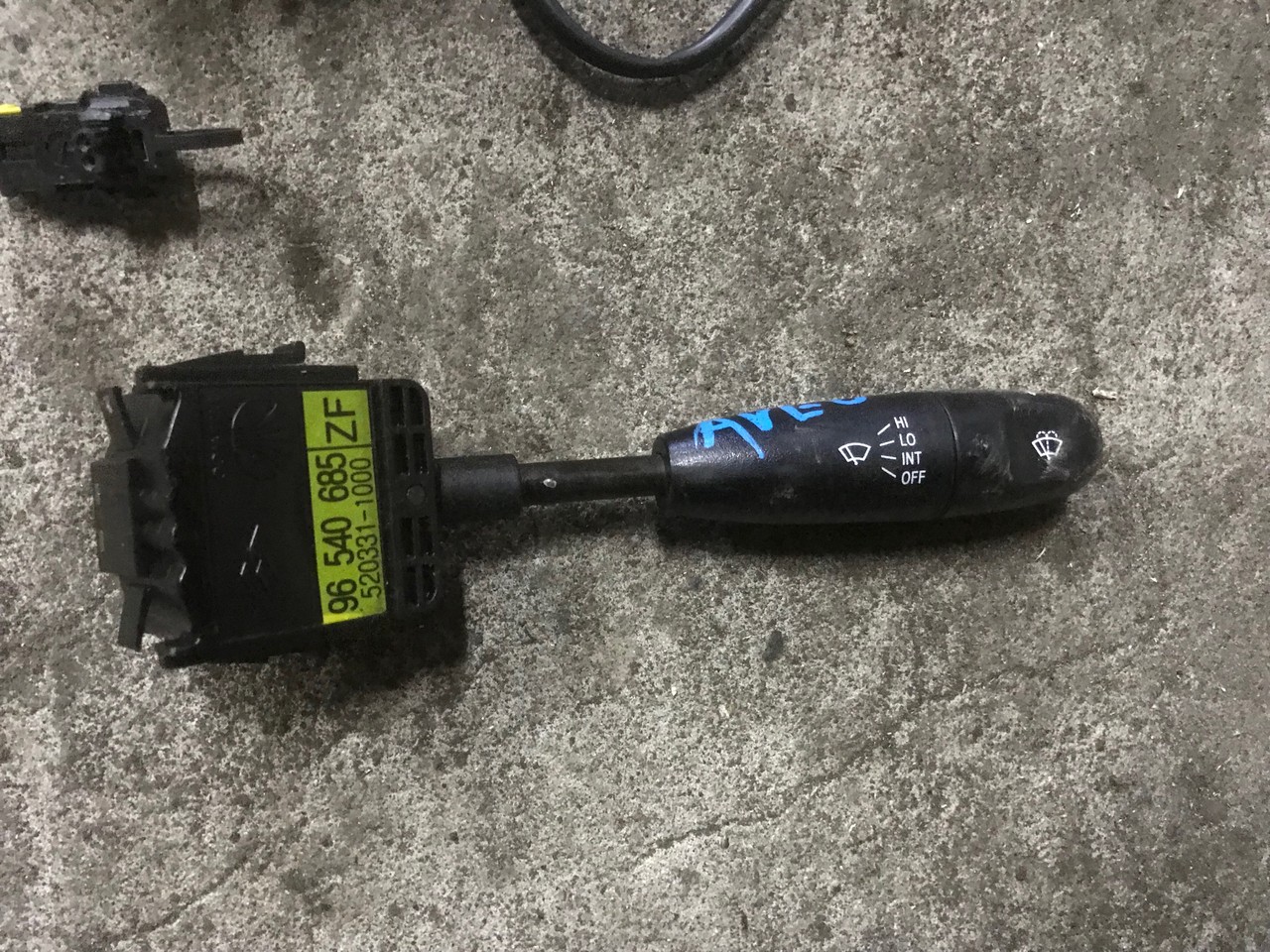 Переключатель подрулевой дворников Chevrolet Aveo T200/T250