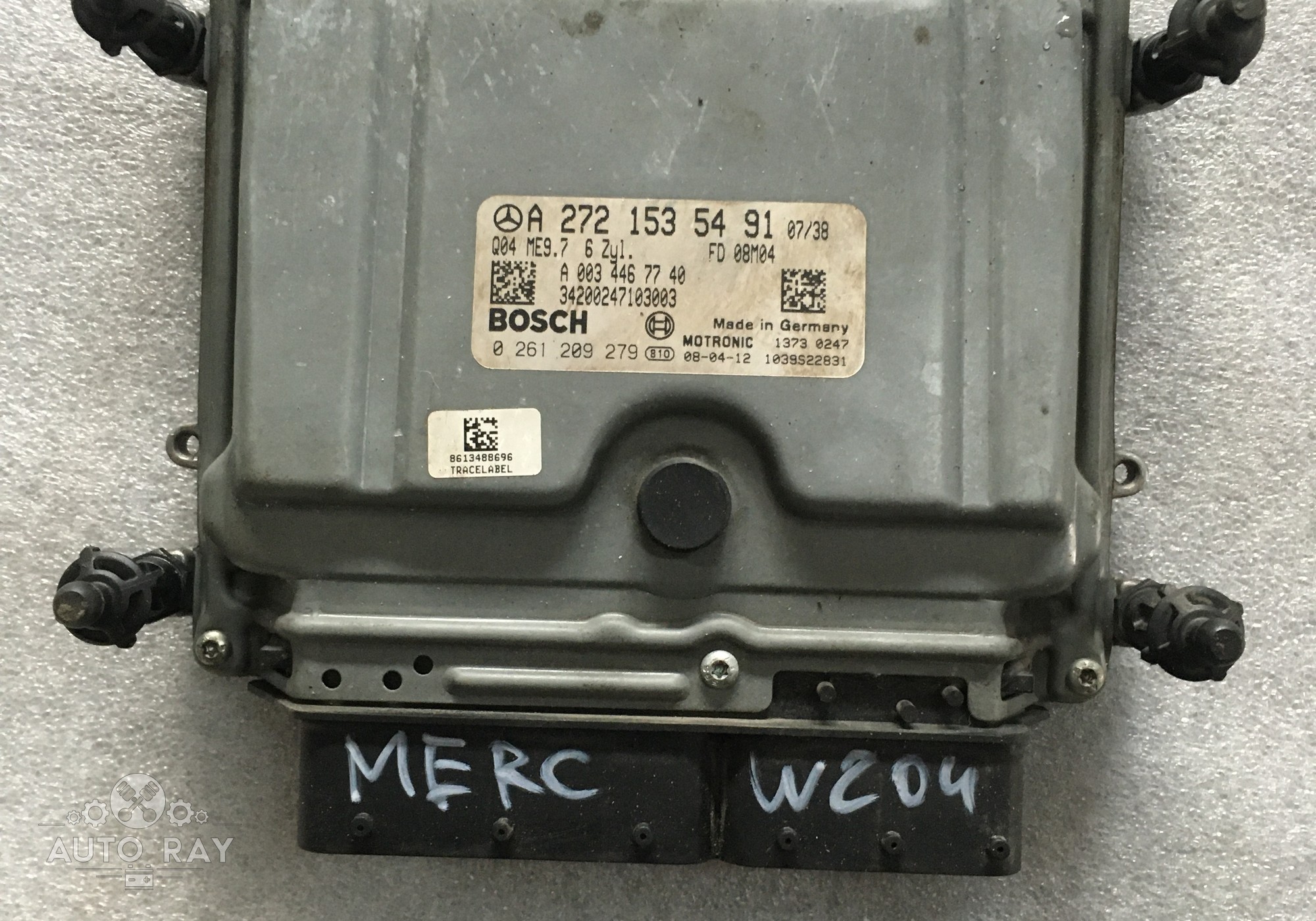 0261209279 Блок управления двигателем для Mercedes-Benz C-class W204 (с 2007 по 2015)