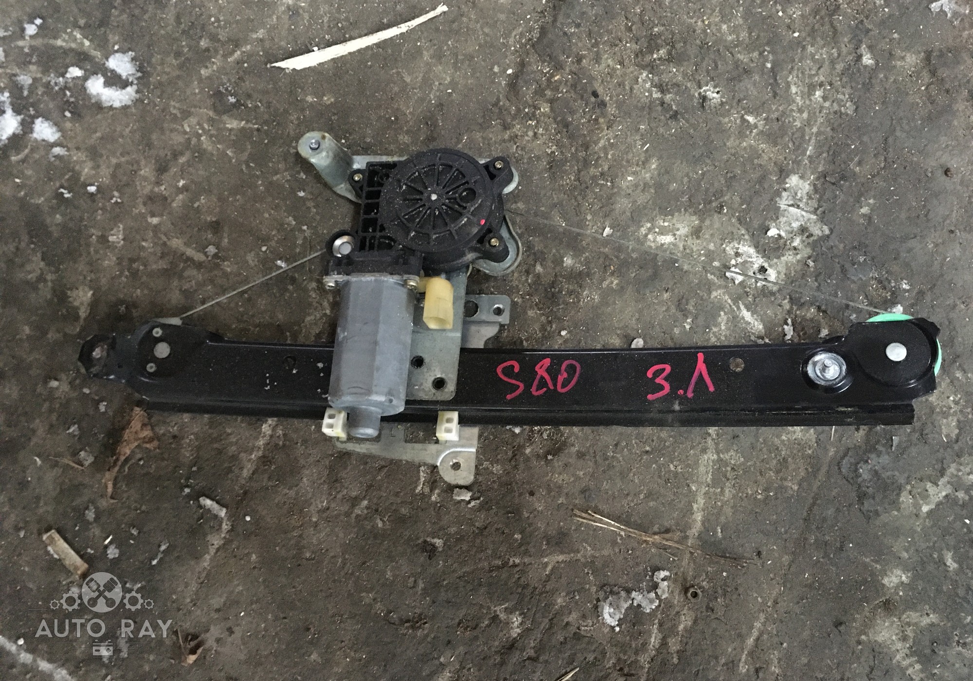 31253719 Стеклоподъемник электрический задний левый для Volvo