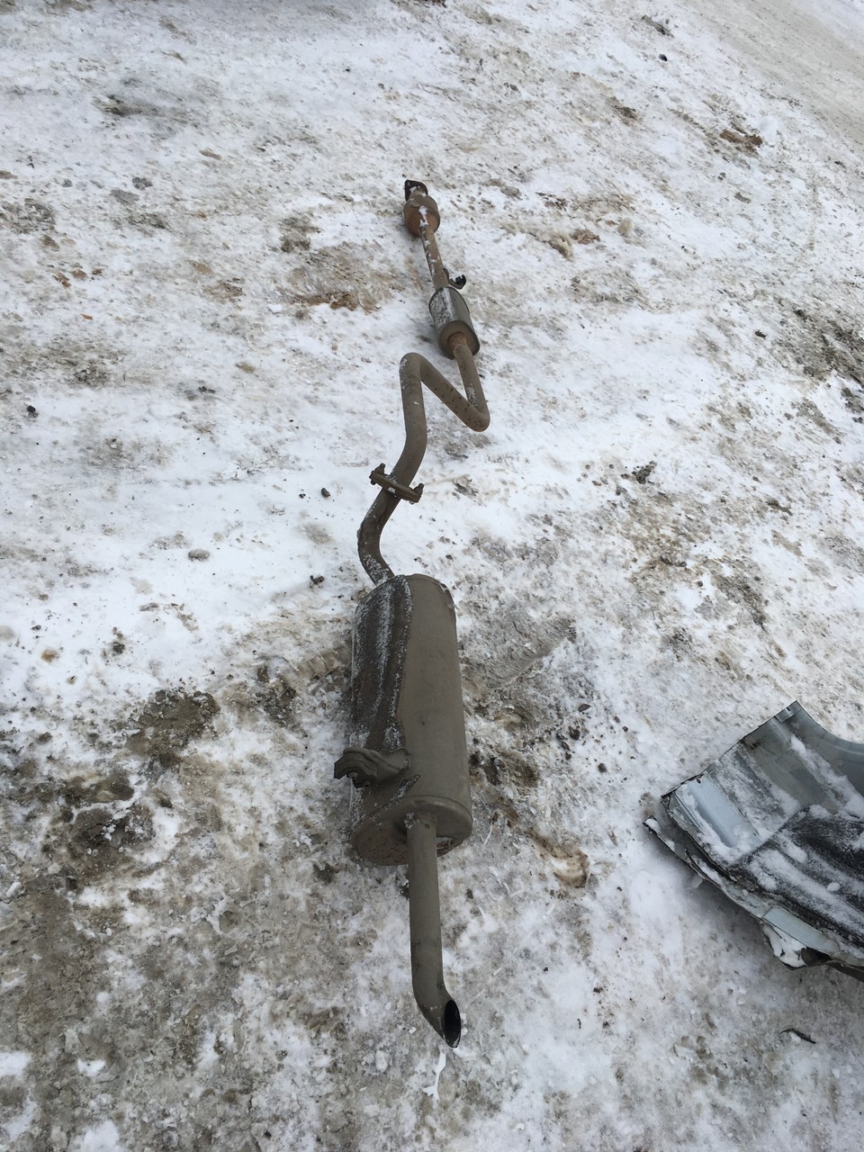 Глушитель Hyundai Solaris II