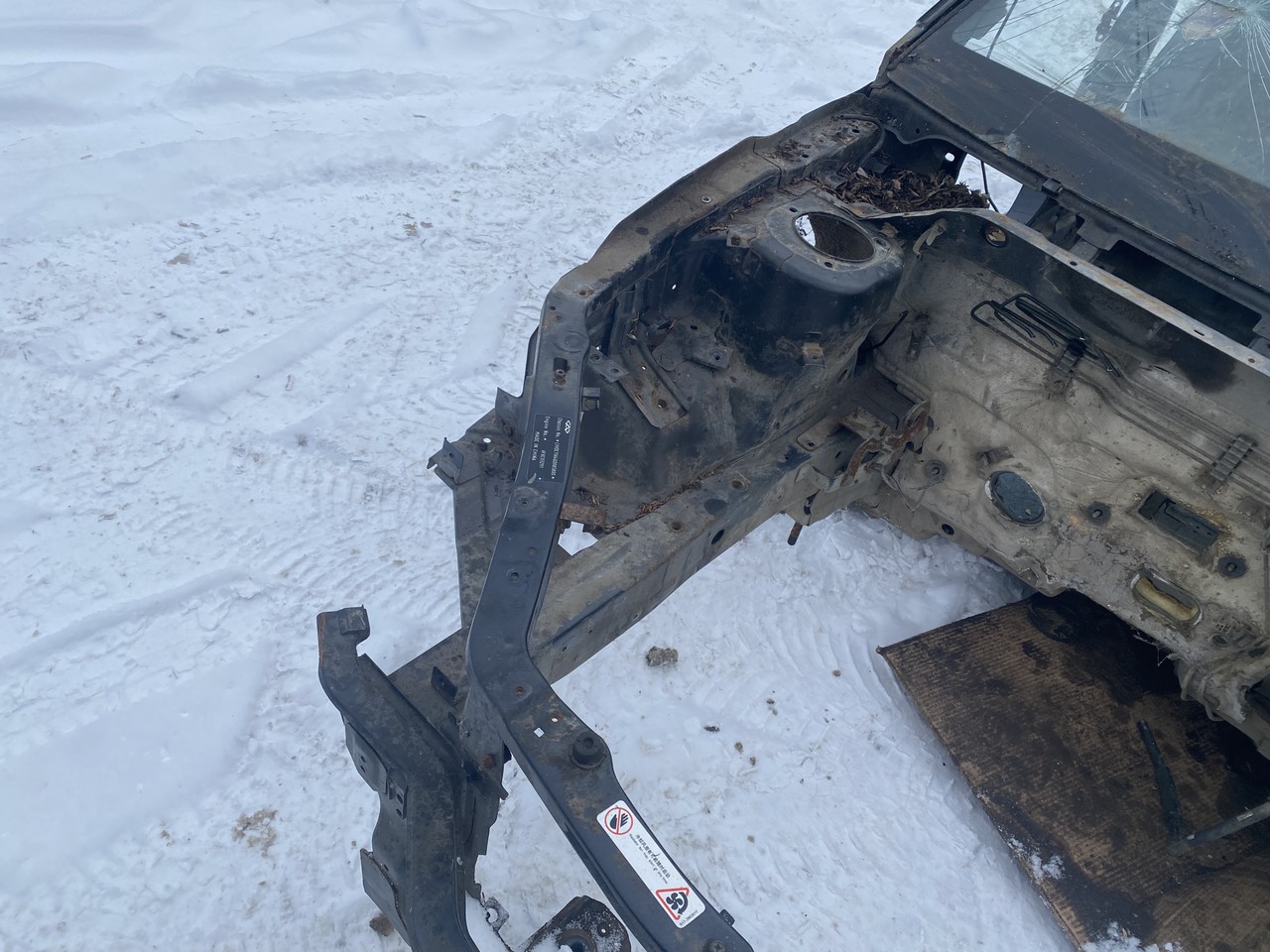 Лонжерон правый Chery Fora / A5